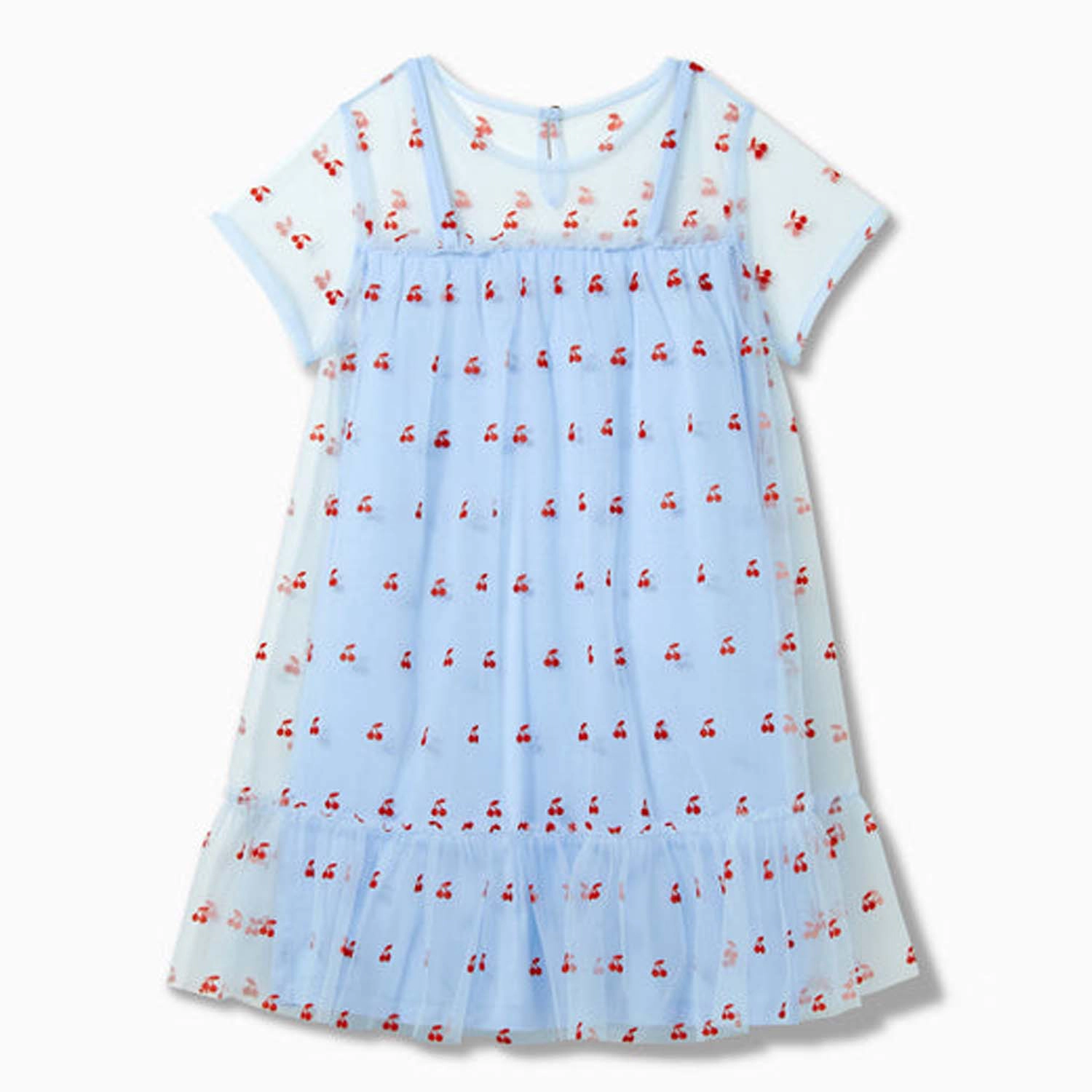 Rockets of Awesome Cherry Tulle Dress for Girls