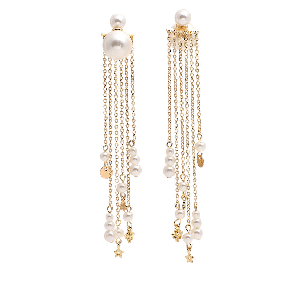 SOHI Women's Pellet-Party Drop Earrings
