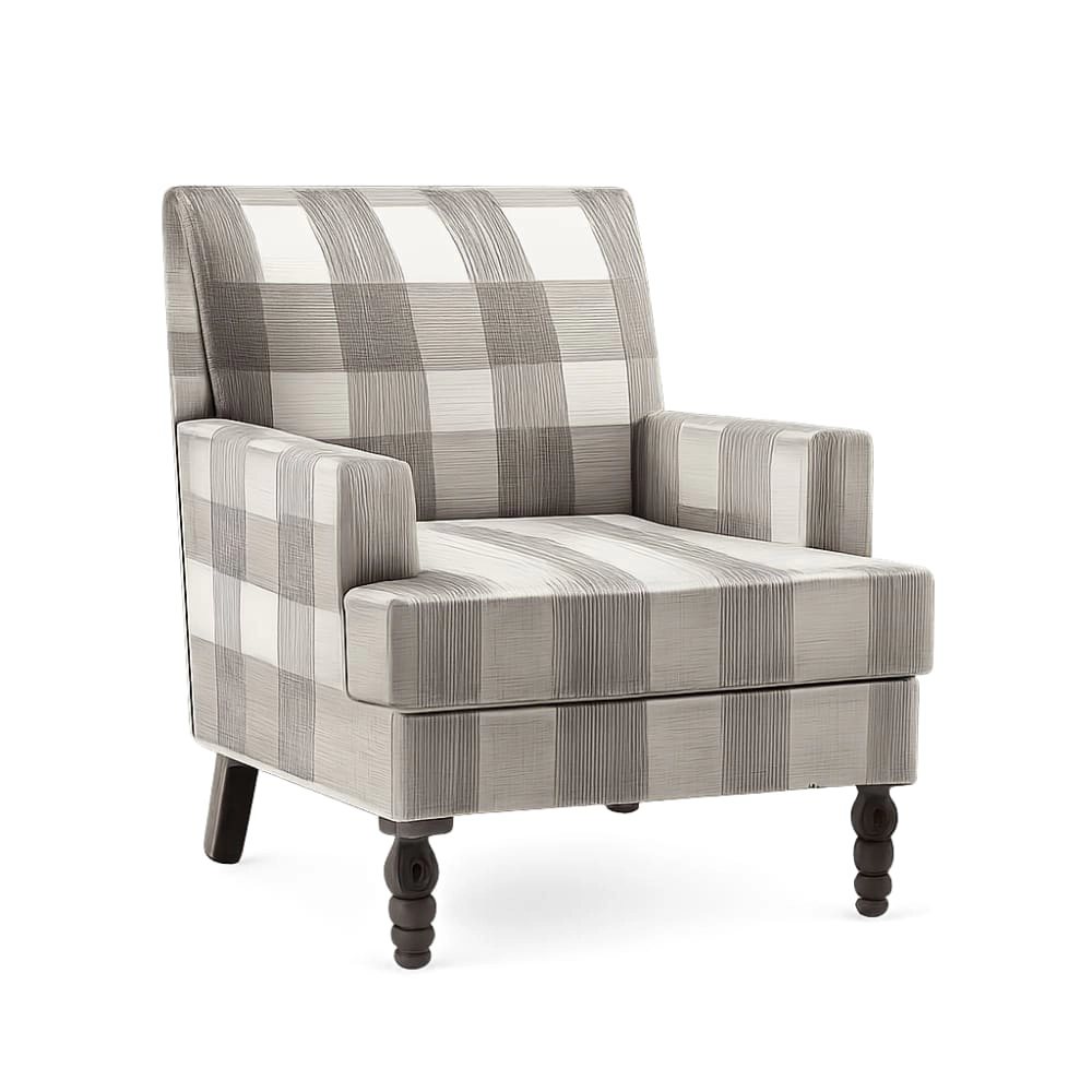 GOODSILO Versatile Upholstered Cotton Accent Chair