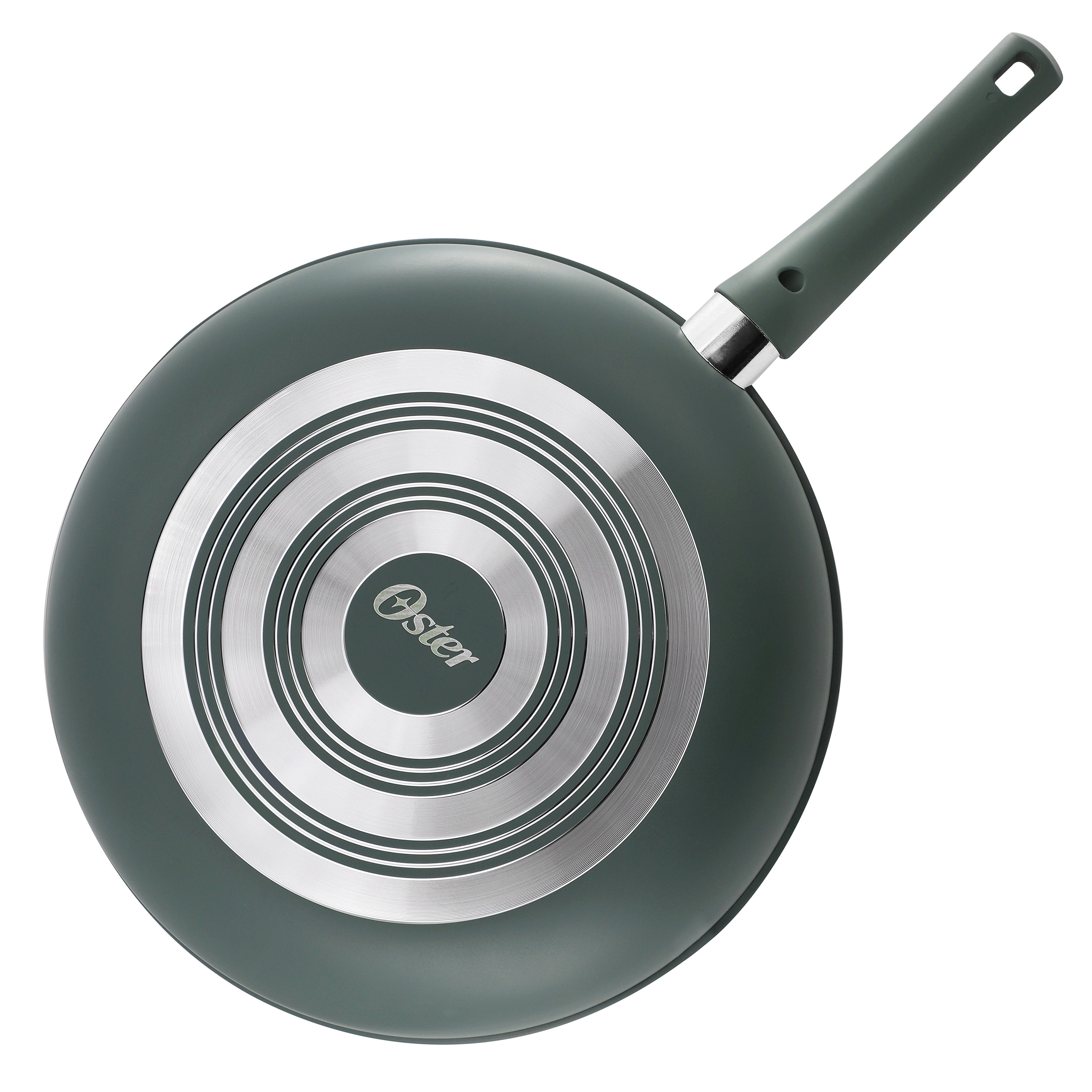 Oster Sutterville Choice 12 Inch Ceramic Nonstick Frying Pan in Evergreen