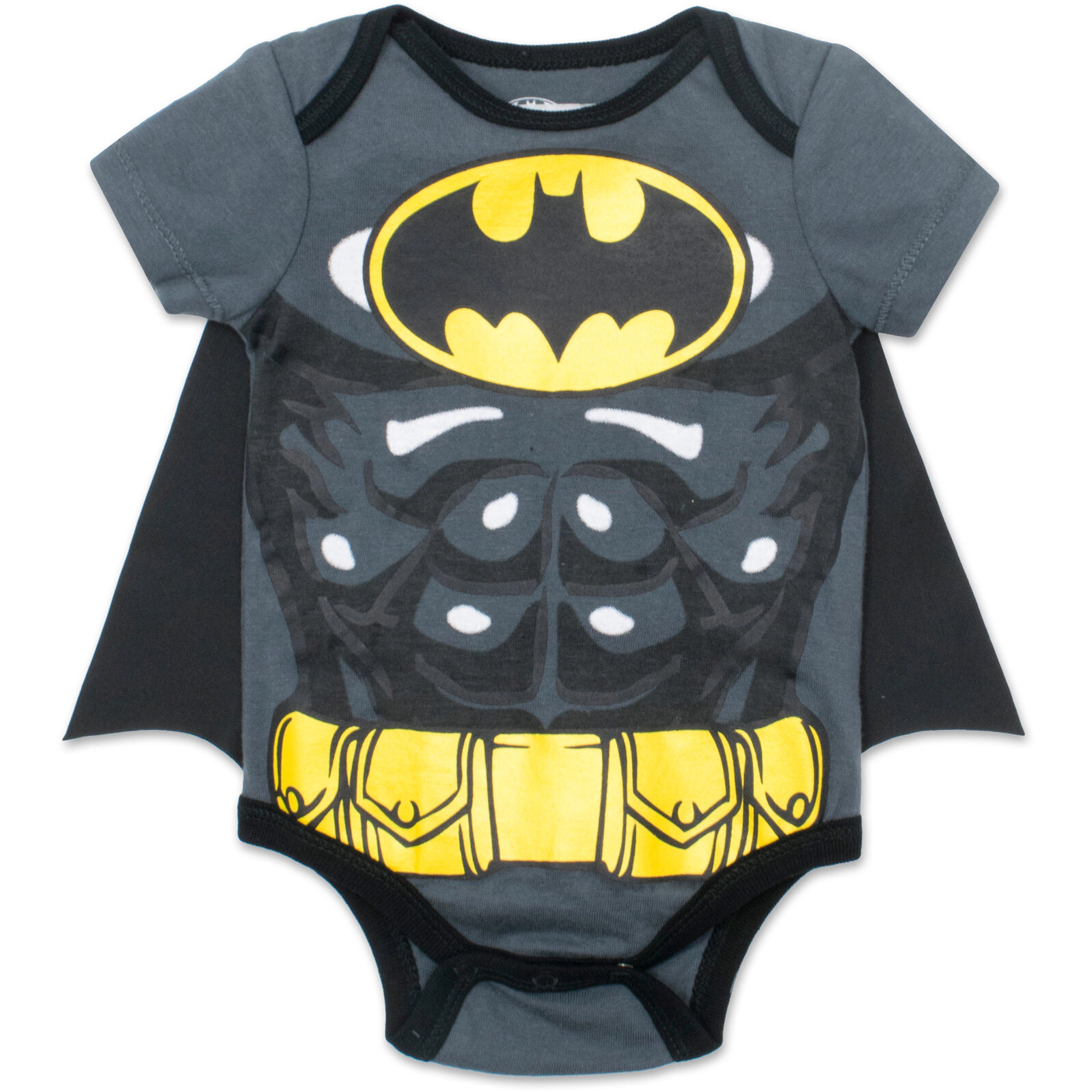 DC Comics Justice League Baby Boys' Cosplay 2-Piece Bodysuit and Cape Set