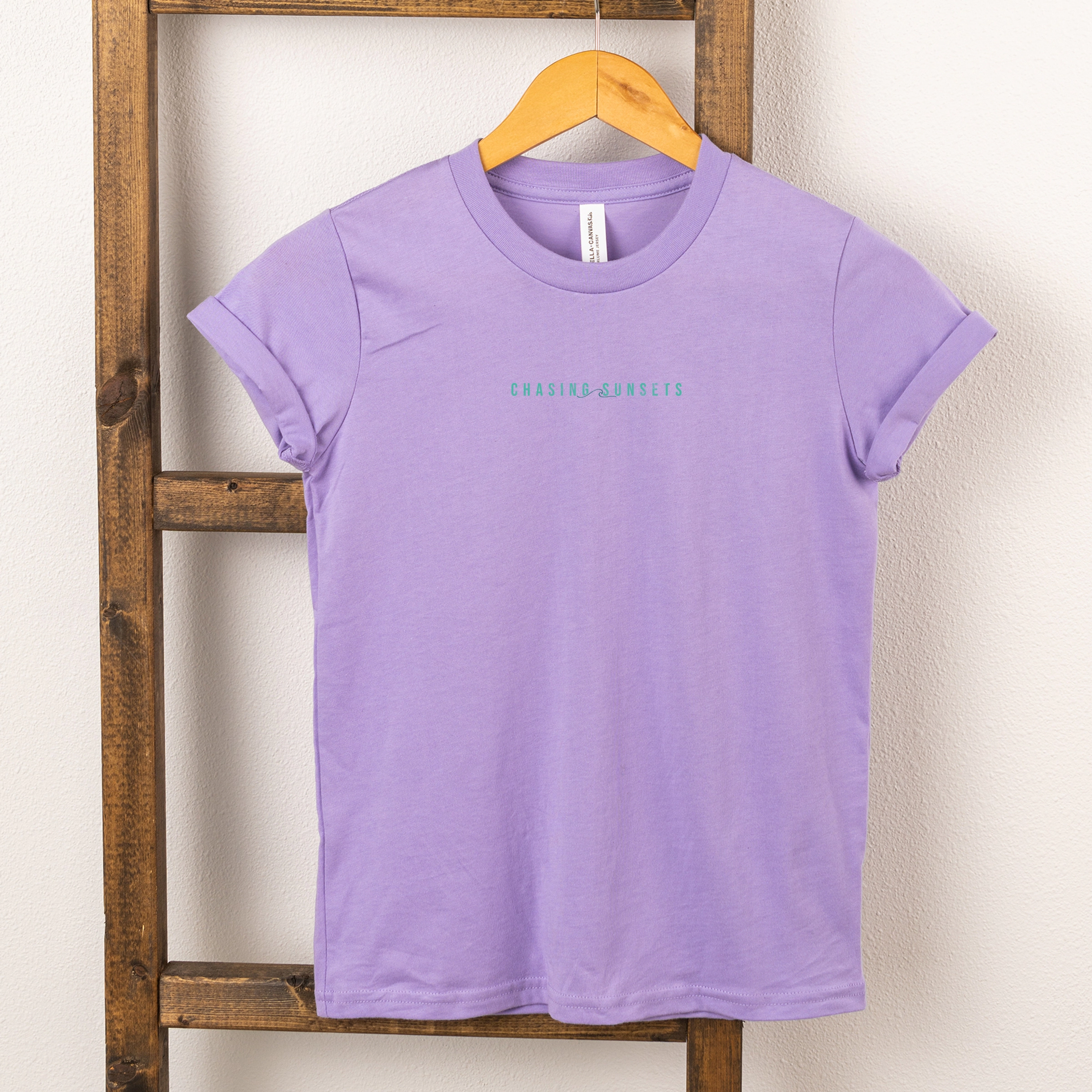The Juniper Shop - Chasing Sunsets Waves Youth Short Sleeve Graphic T-Shirt