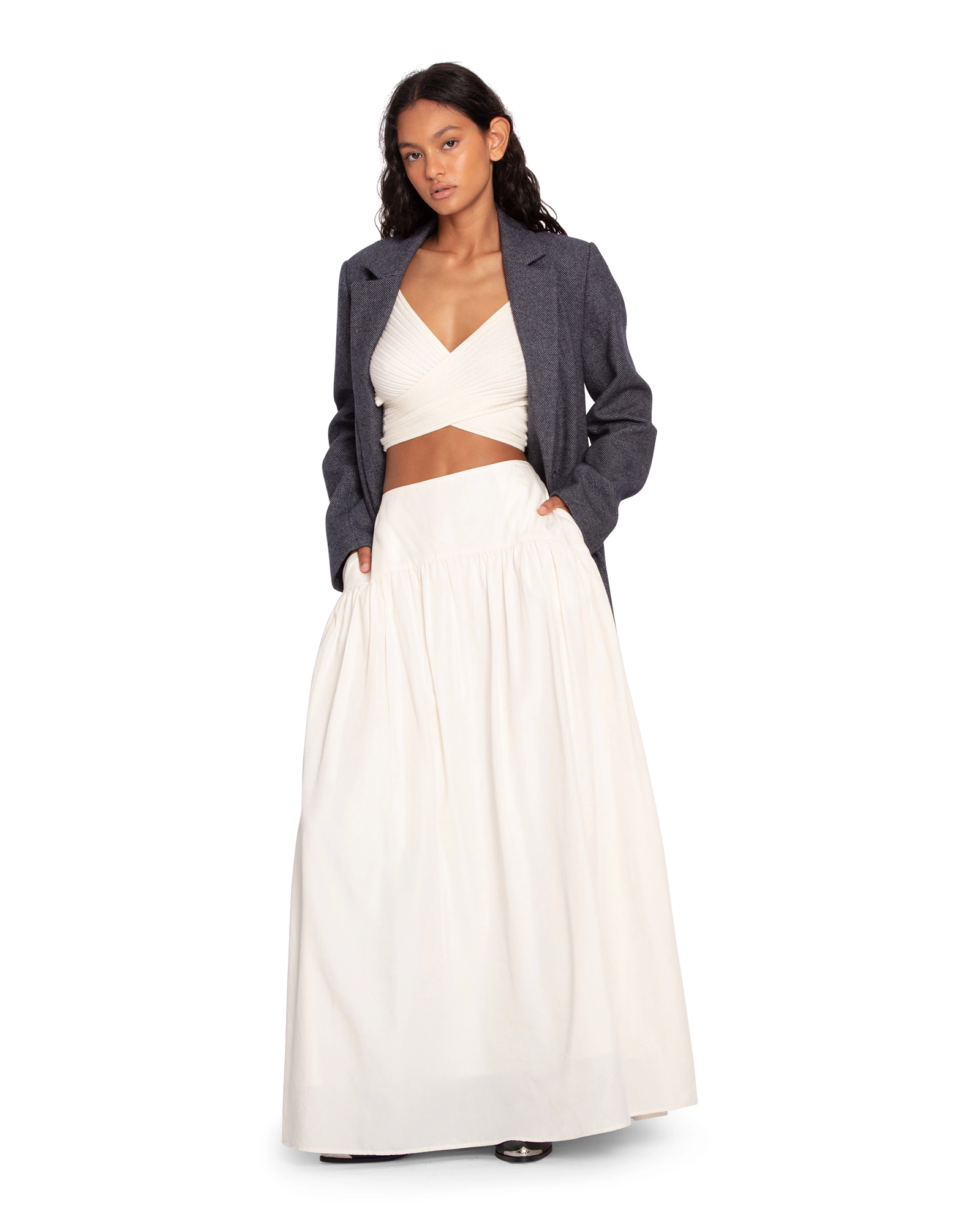Belle & Bloom Womens Always On My Mind Maxi Skirt