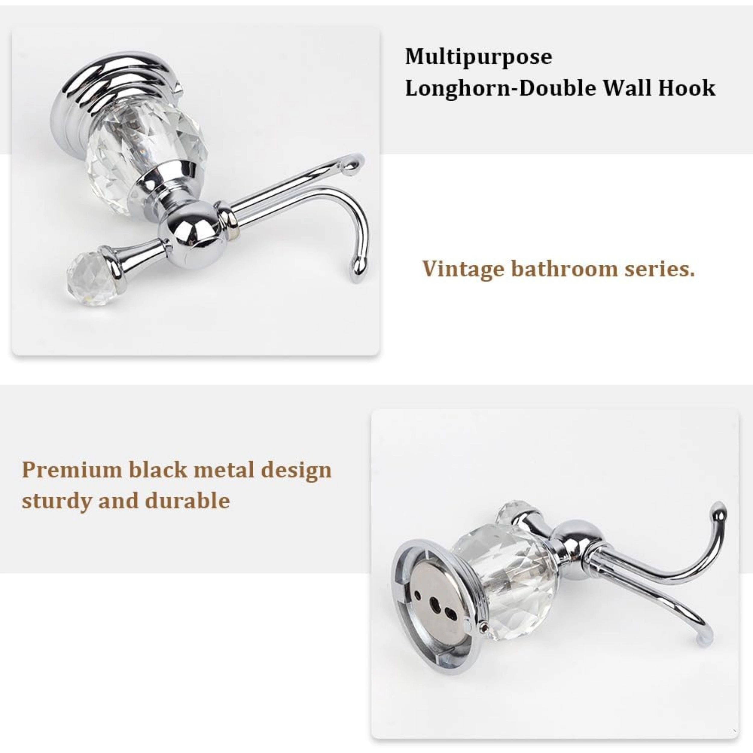 Stock Preferred Wall Mounted Bathroom Towel and Robe Hook