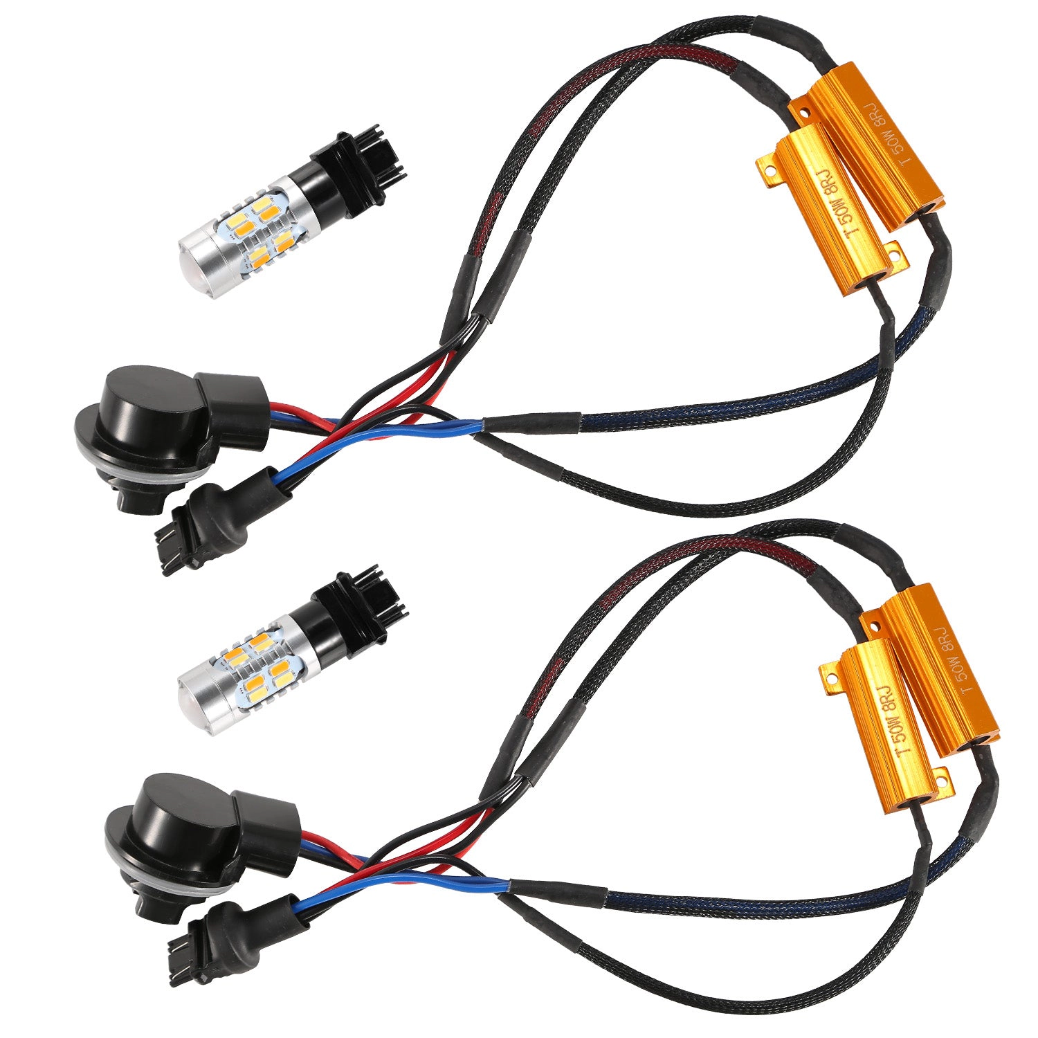 GBruno T25 3157 LED Turn Signal Light Bulbs Kit