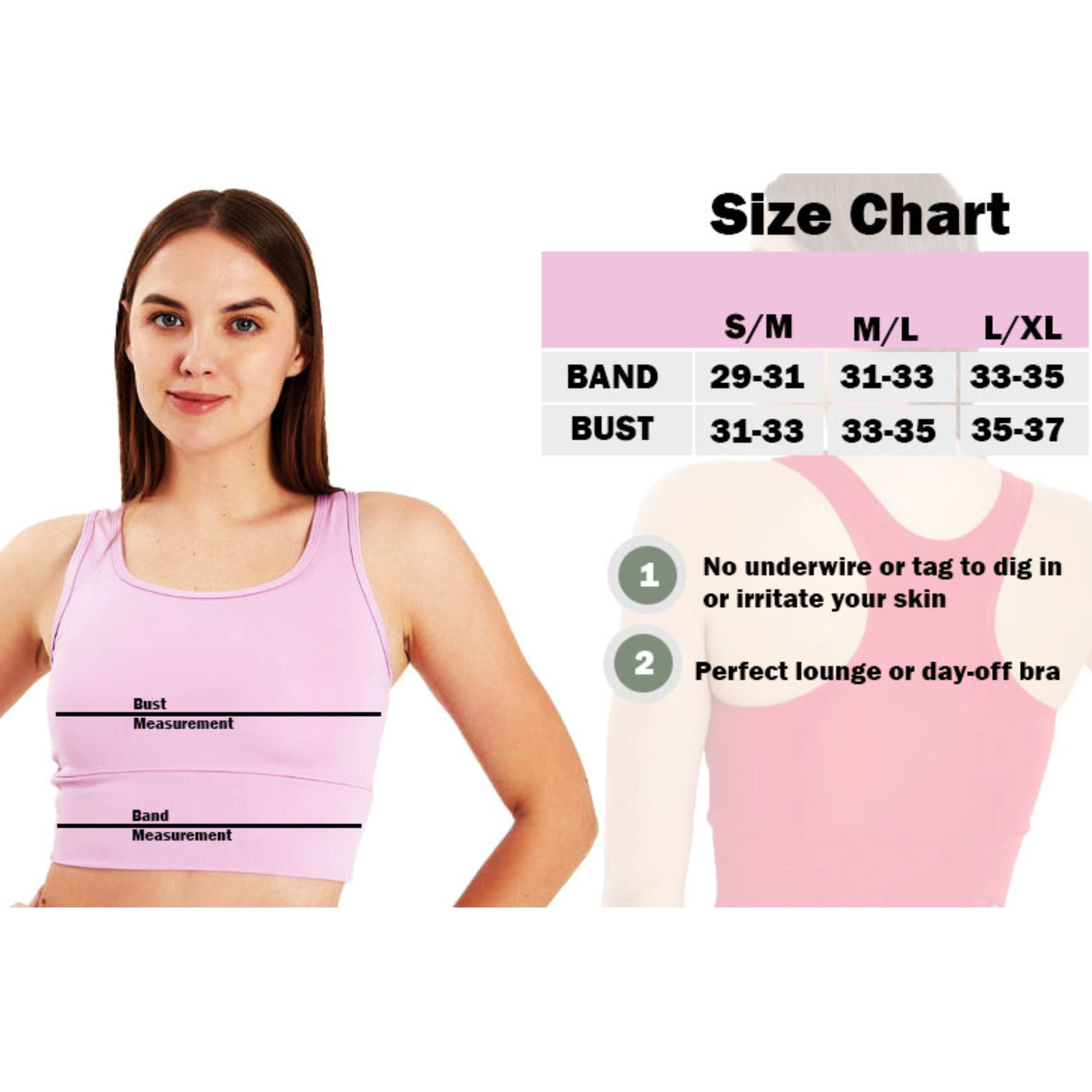Wear Sierra Juniors' and Women's Sports Bra
