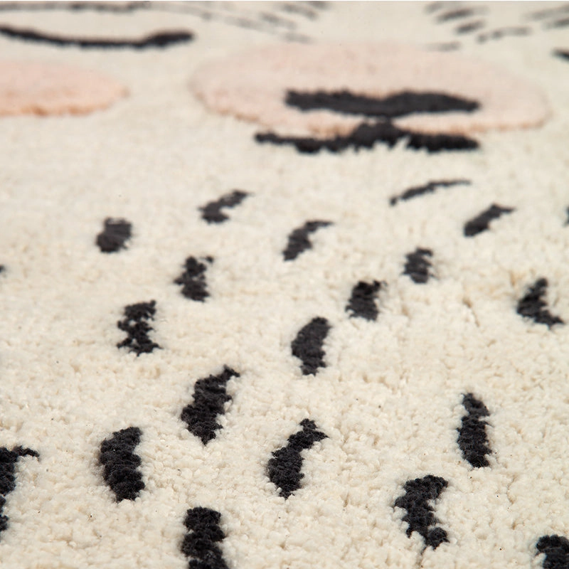 Nattiot Washable Cotton With Little Bear Kids Rug - Odino