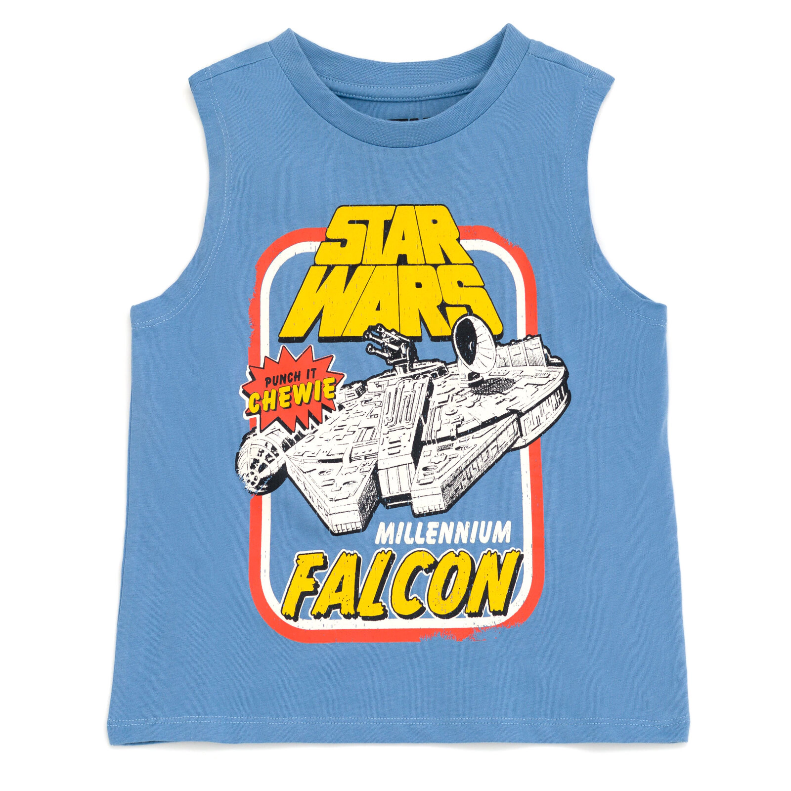 Star Wars Millennium Falcon Boys' Sleeveless 2-Piece Tank Top and Shorts Set