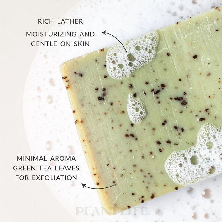 Plantlife Green Tea Aromatherapy Herbal Soap
