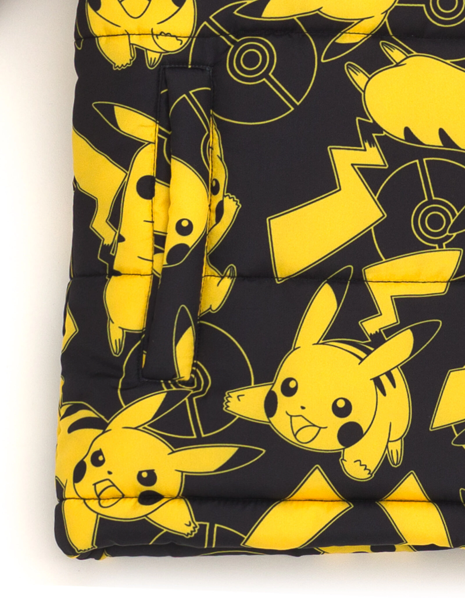 Pokemon Pikachu Boys' Hooded Puffer Coat