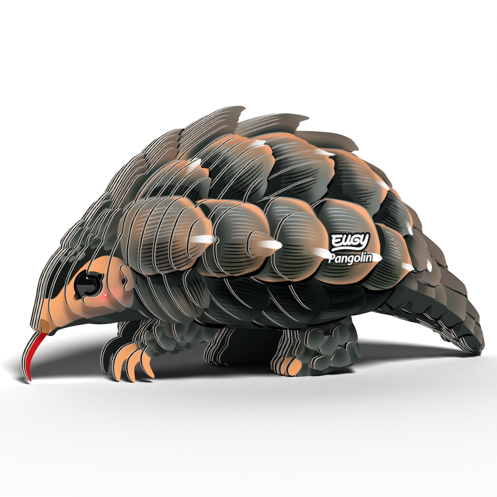 EUGY Pangolin 3D Puzzle - contains 30 puzzle pieces