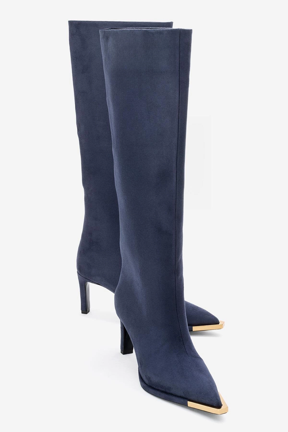 Prologue Shoes Womens Lexa Pointed Toe Knee High Boot