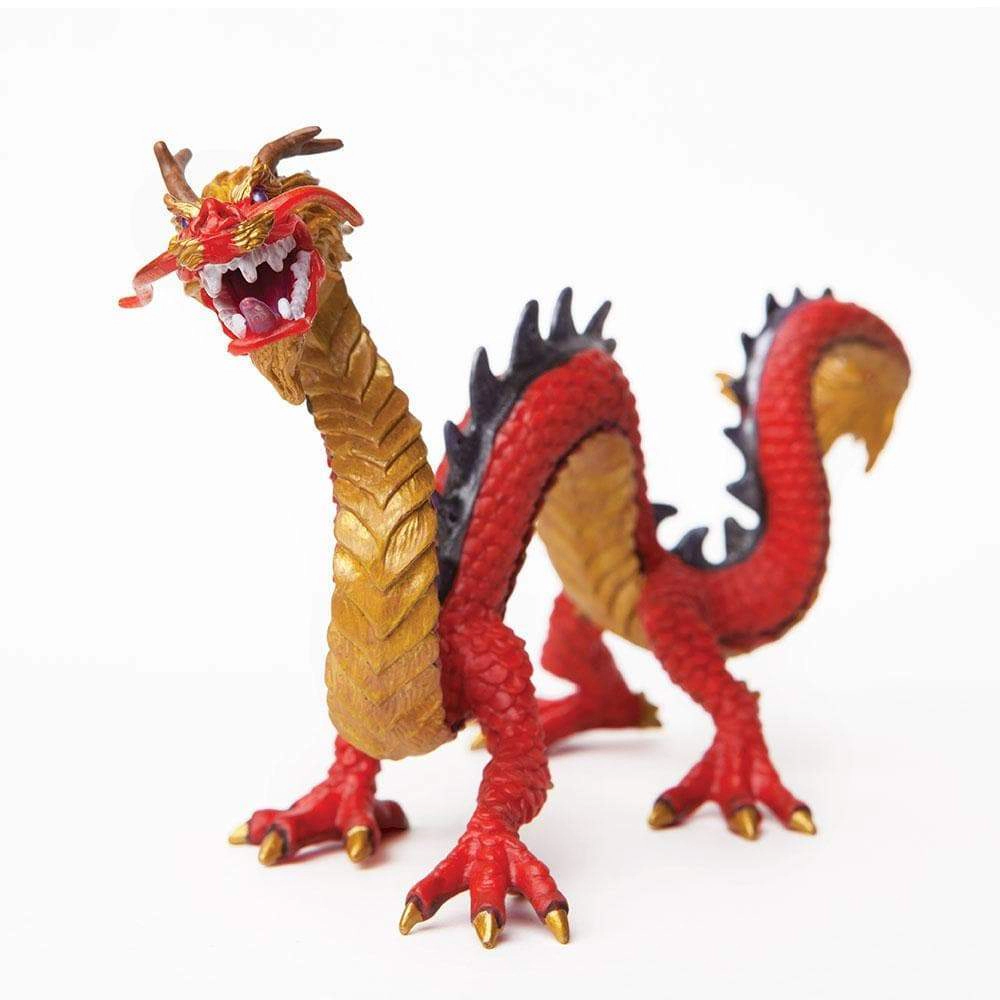 Safari Ltd. - Horned Chinese Dragon Kids Toy Figure