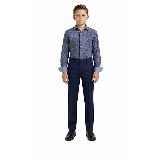 Elie Balleh Boys Slim Fit Elie Balleh Boys' Floral Printed Button-Down Shirt