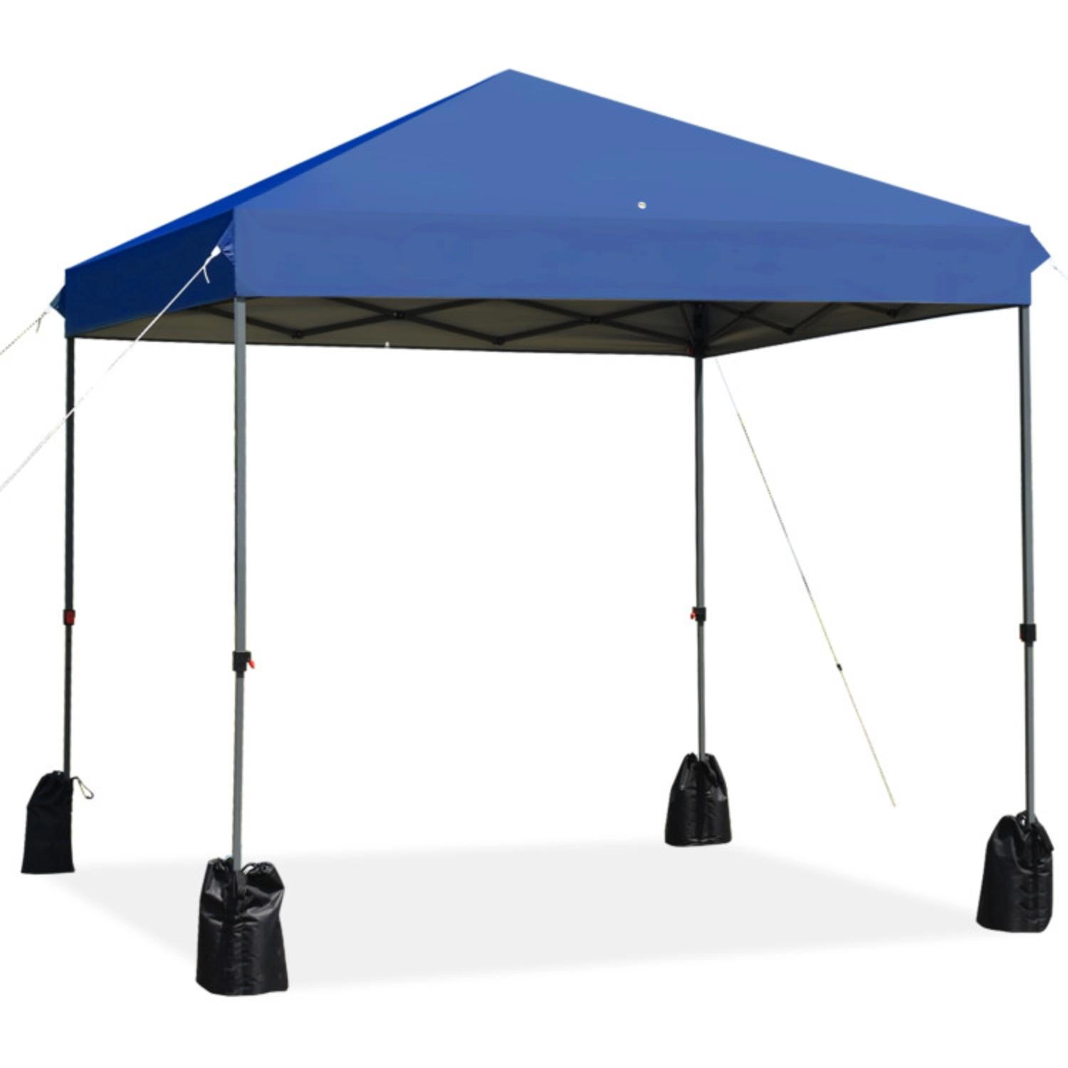 Hivvago 8â€™x8' Outdoor Pop up Canopy Tent  w/Roller Bag-Blue