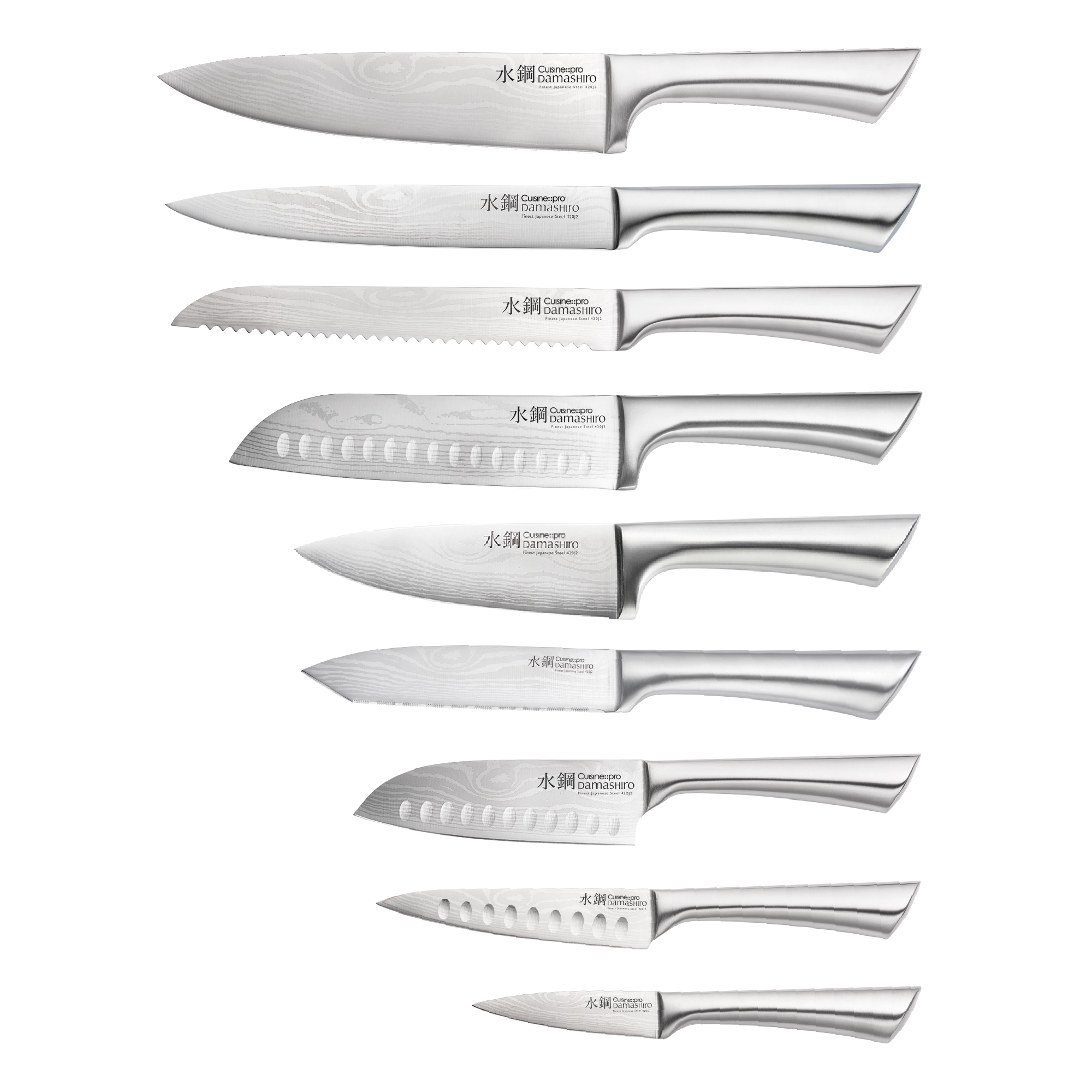 Cuisine::pro® Damashiro® 10-Piece Hiryu Knife Block
