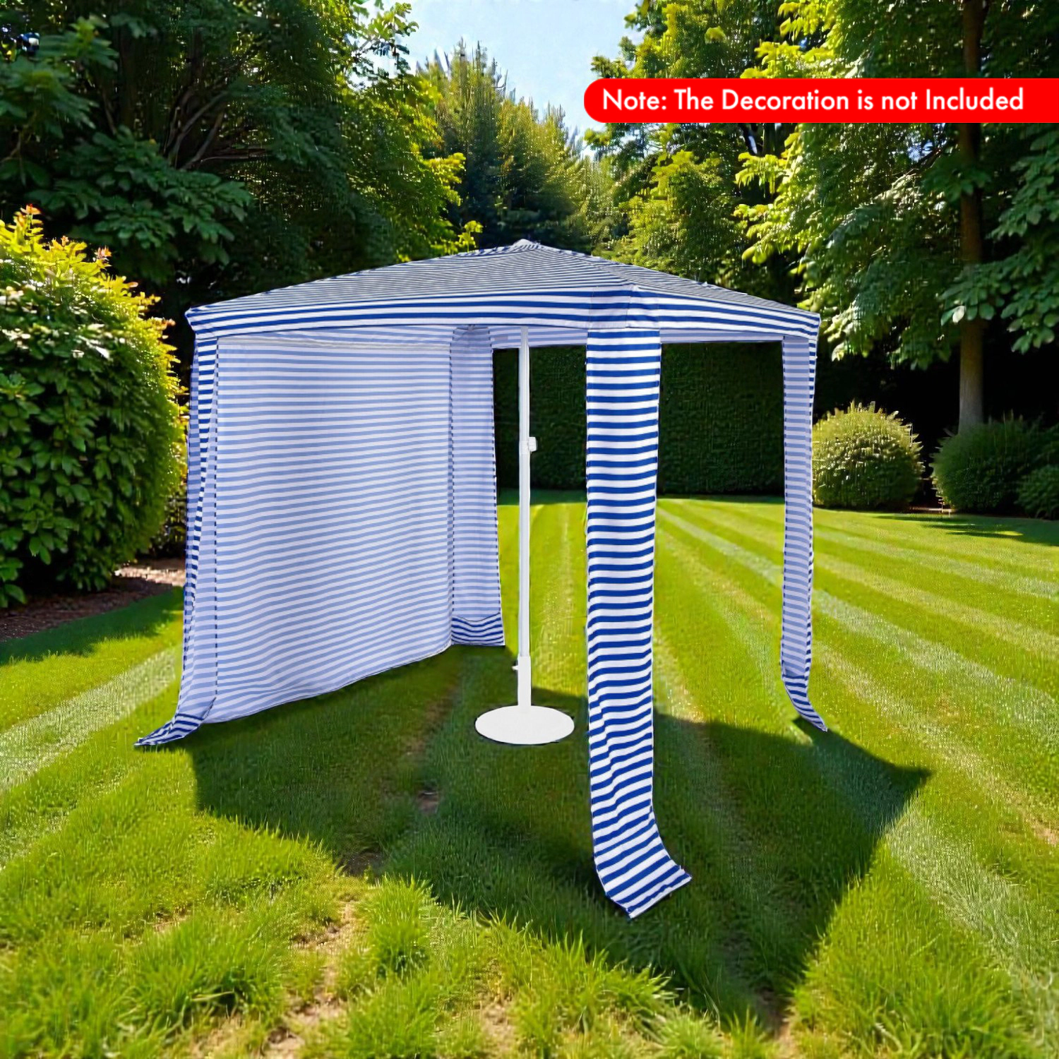 Hivvago Lightweight 6.6 x 6.6 Ft Beach Canopy with Quick Fold Design and Storage Bag