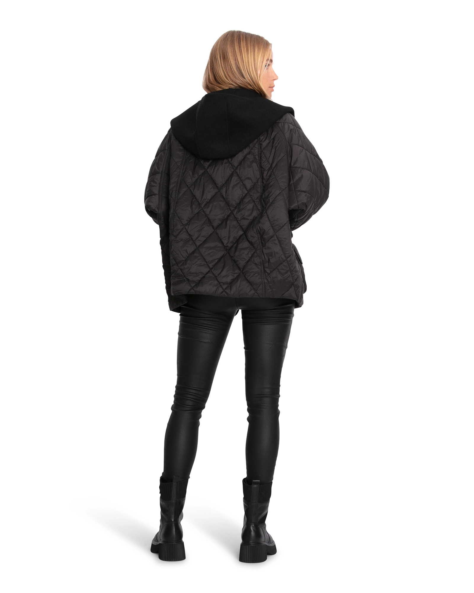 Belle & Bloom Womens Only You Quilted Utility Jacket