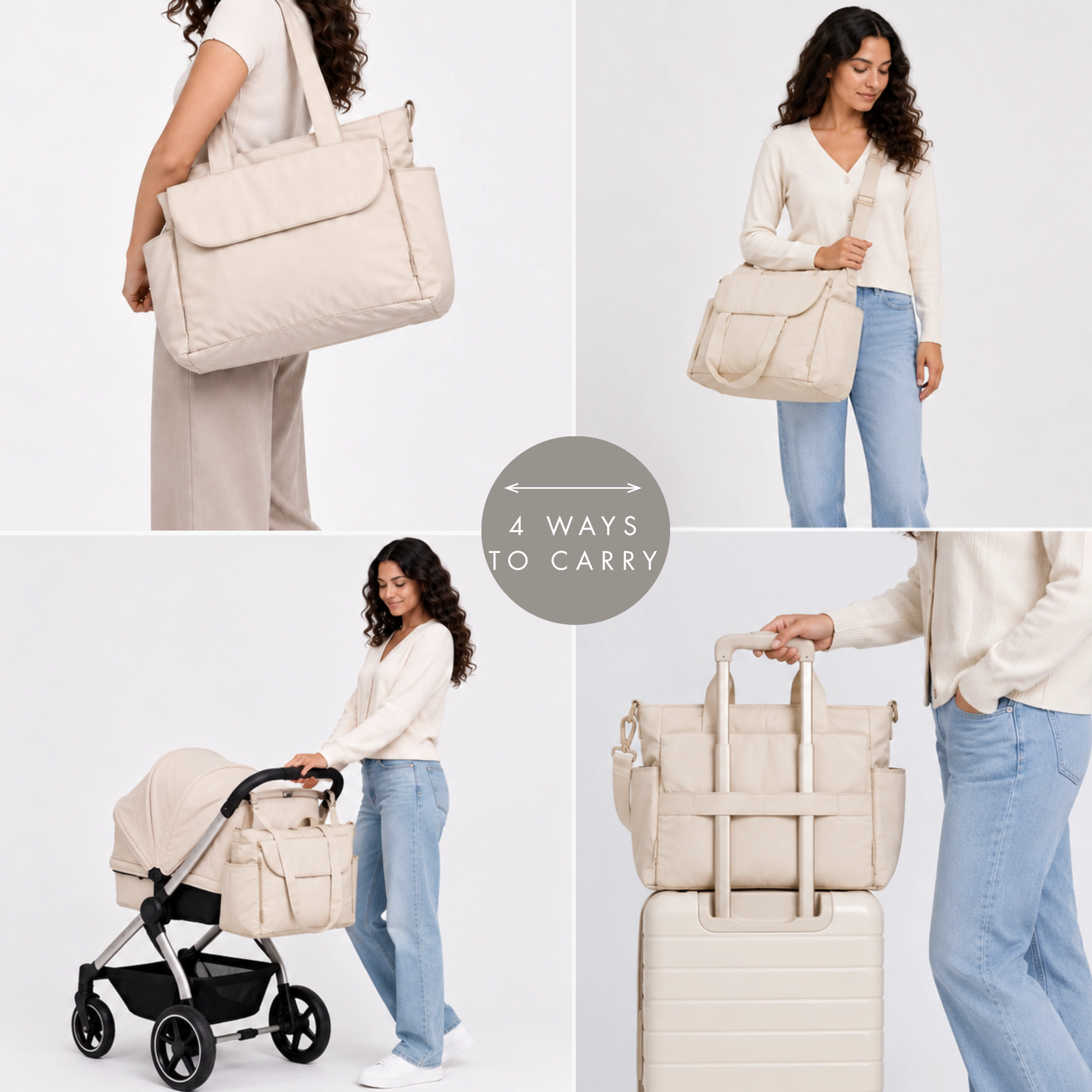 Hynes Eagle Women's Motion All-in-One Diaper Tote