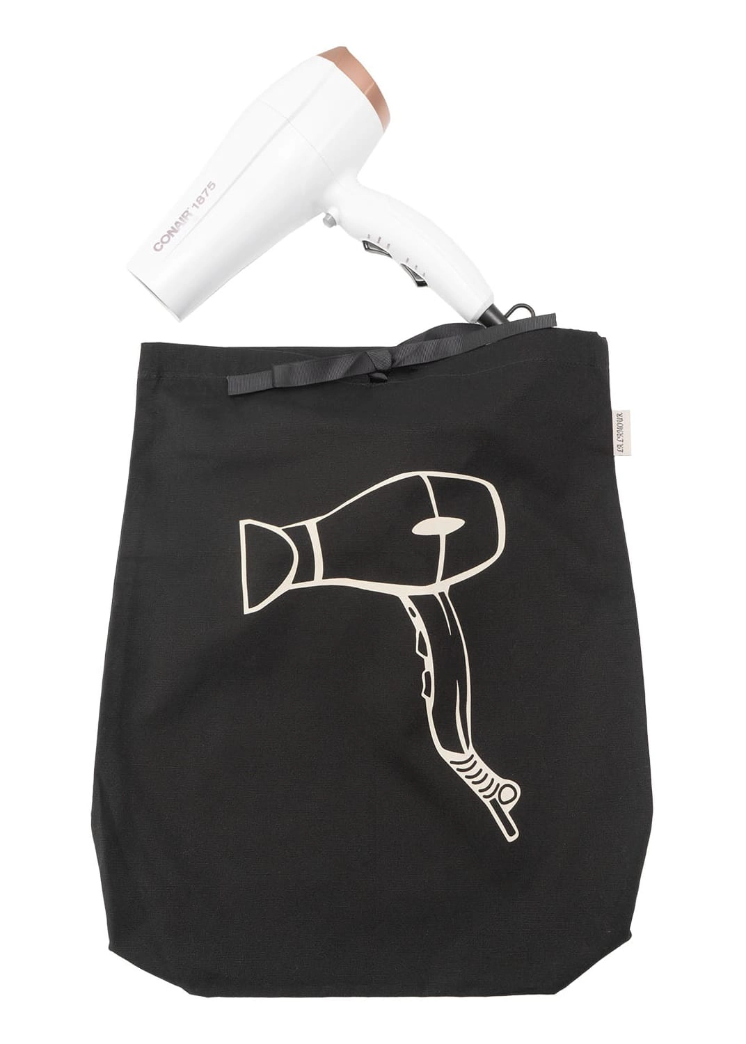La L'Amour 8oz Cotton Canvas 4‑Piece Travel Laundry Bag Set