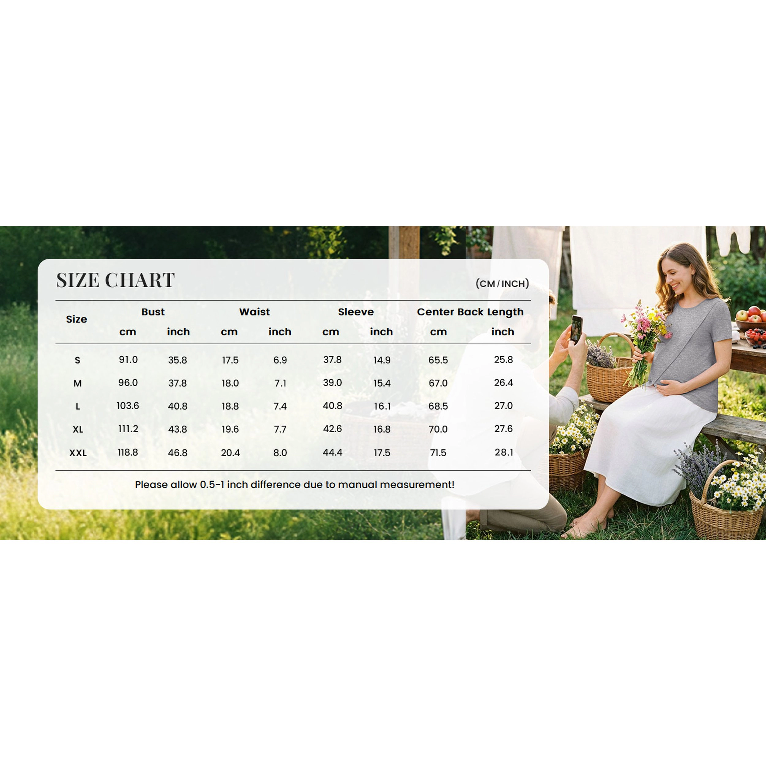 Ekouaer Women's Crew Neck Short Sleeve Double Layer Nursing T-Shirt