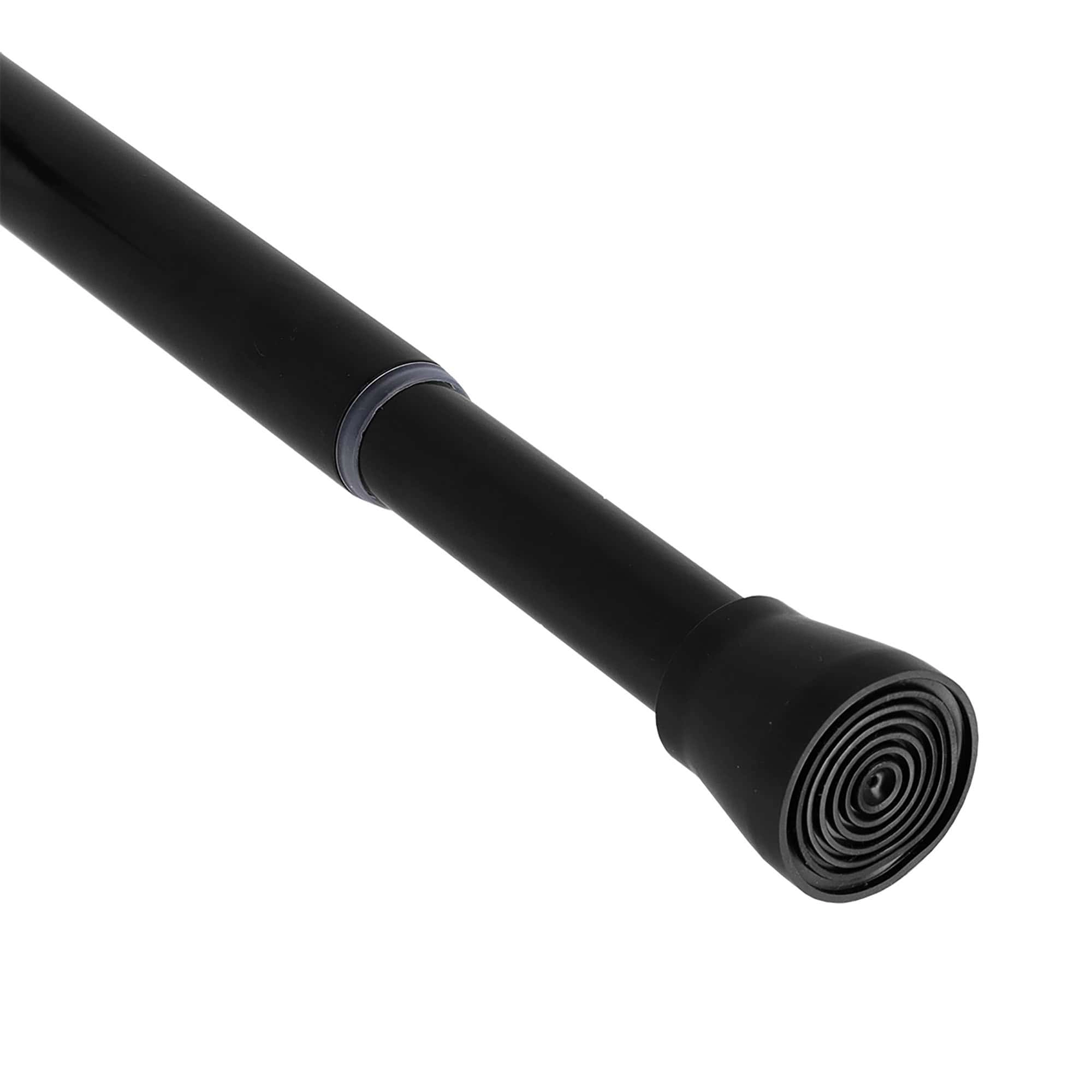 Evideco French Home Goods adjustable stainless steel tension shower curtain rod 41.3–98.4 in