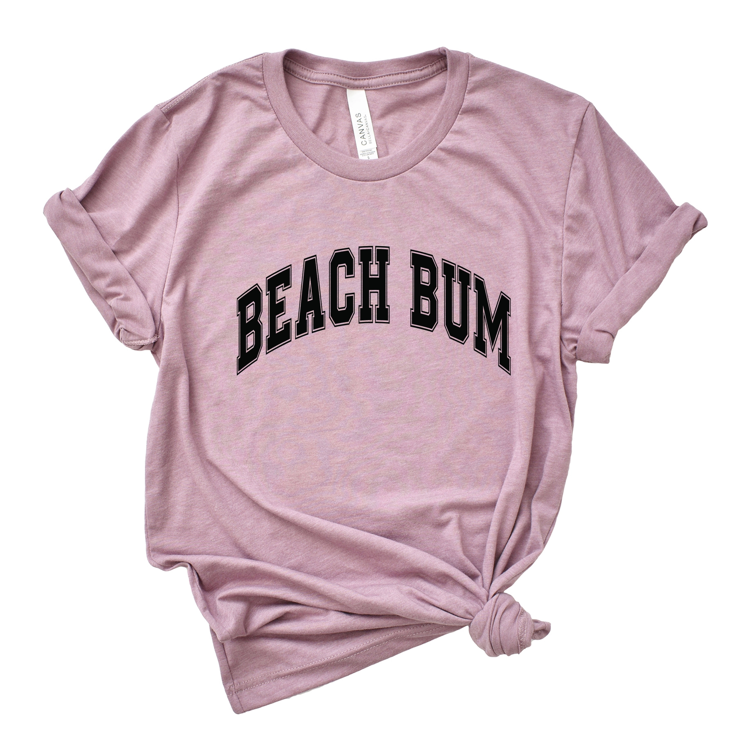 Simply Sage Market - Women's Short Sleeve Graphic T-Shirt Varsity Beach Bum