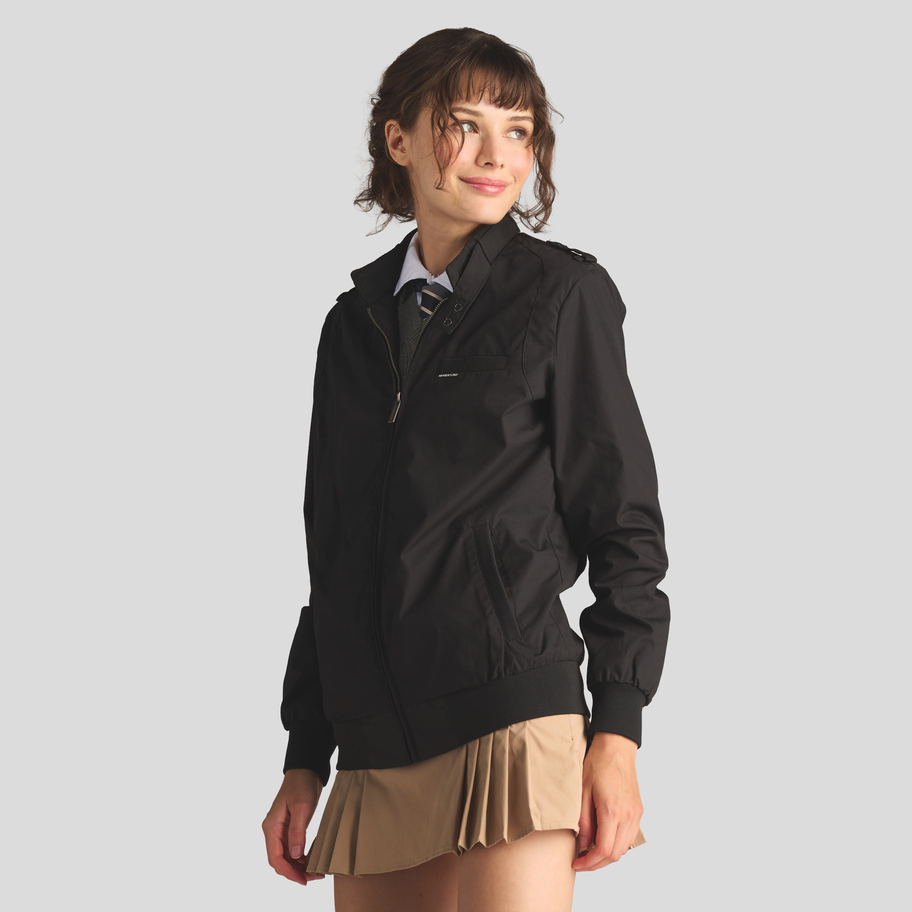 Members Only Women's Classic Iconic Racer Jacket (Slim Fit)