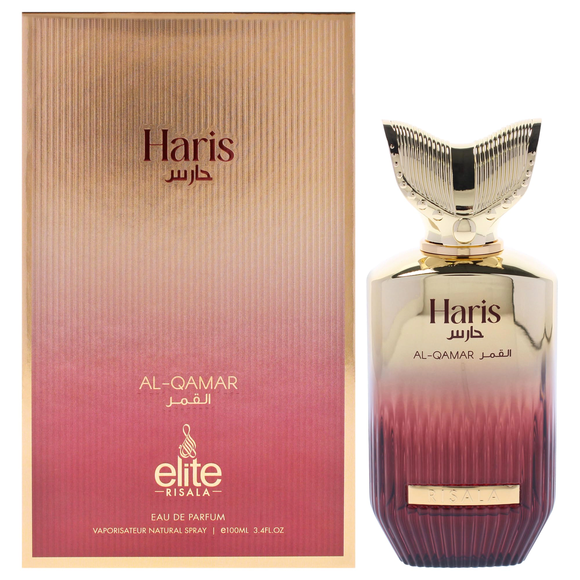 Risala Elite Haris Al-Qamar EDP Unisex 3.4 oz Spray, Oriental Floral Gourmand