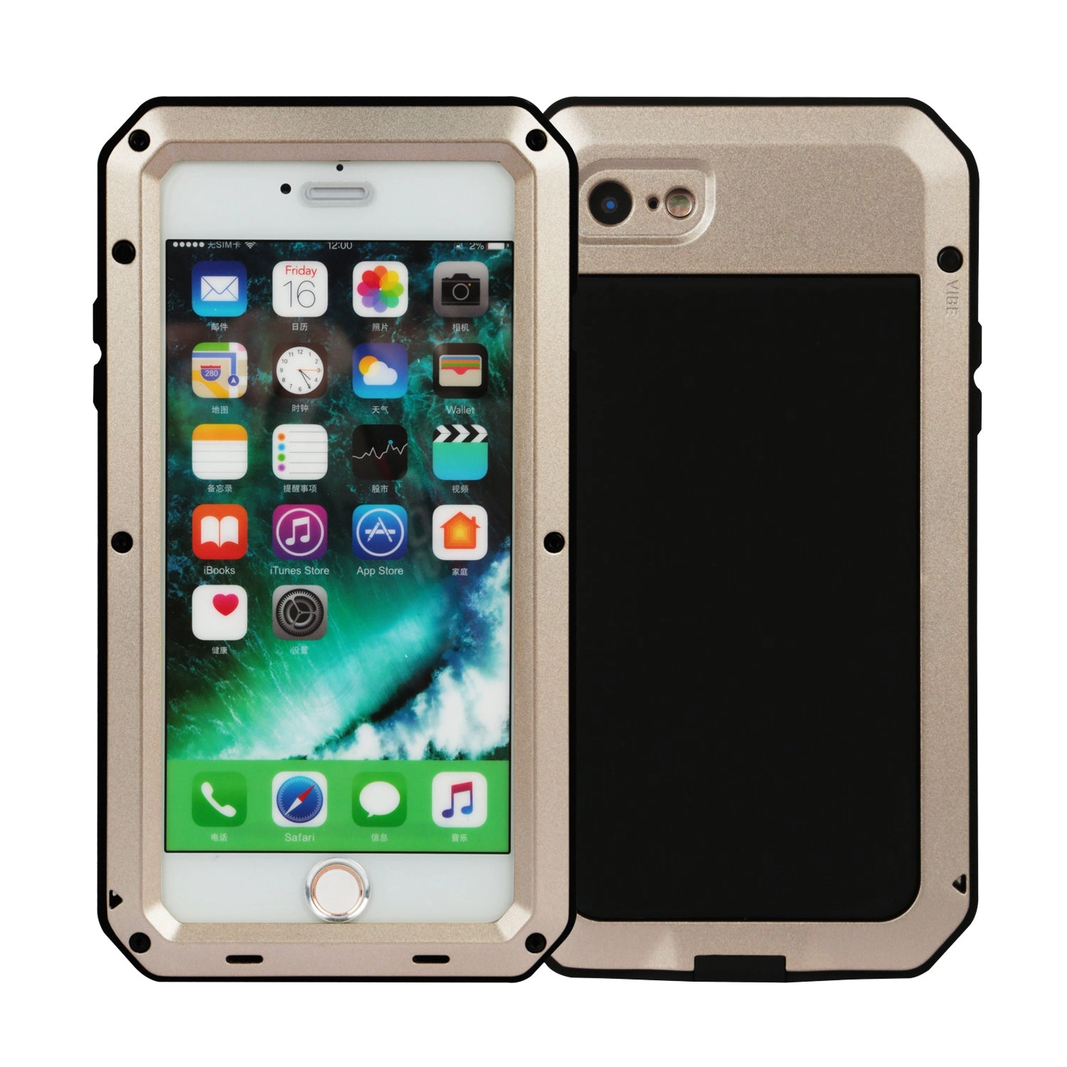 GBruno Shock-Resistant Hybrid Case For IPhone 7