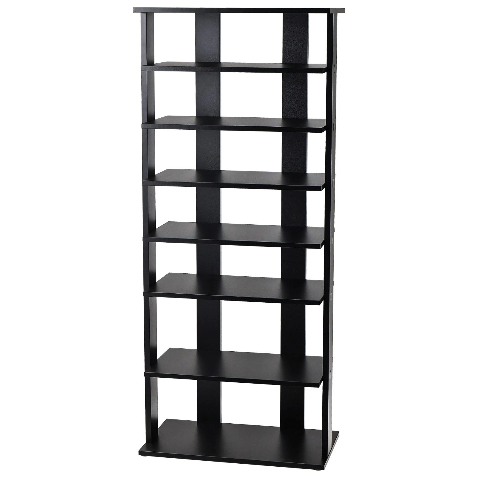 SlickBlue 7-Tier Double Row Shoe Organizer with Adjustable Shelves
