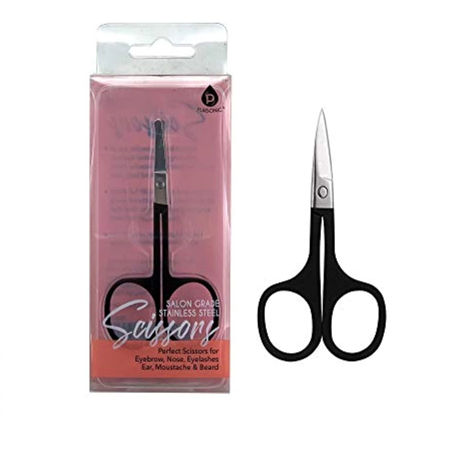 Pursonic Unisex Precision Stainless Steel Grooming Scissors