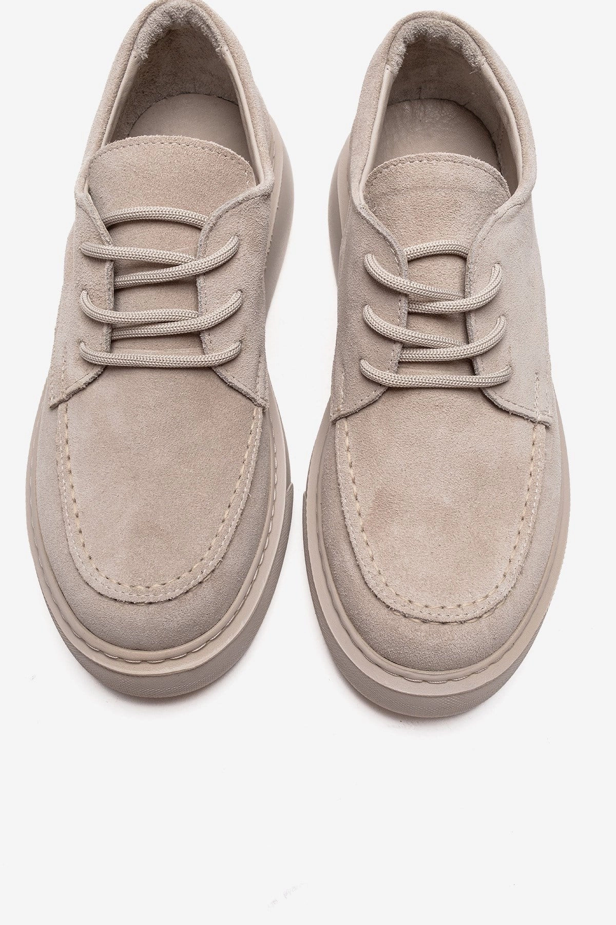 Forever & Always Womens Mareon Leather Lace Up Sneaker