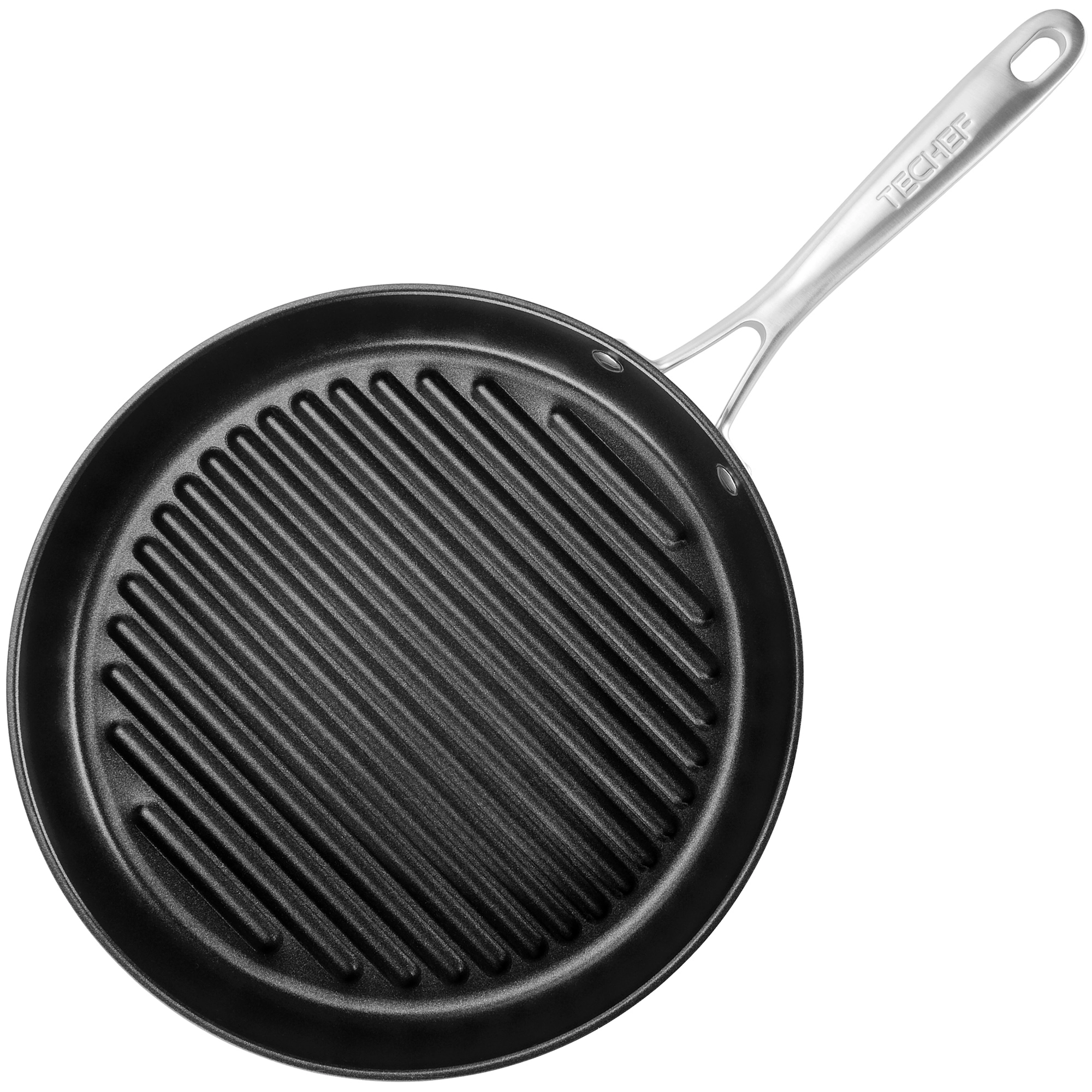 TECHEF Onyx - 12 Inch Nonstick Grill Pan
