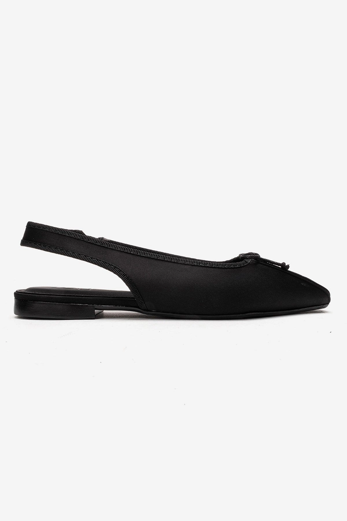 Prologue Shoes Womens Zelvia Bow Slingback Ballet Flat