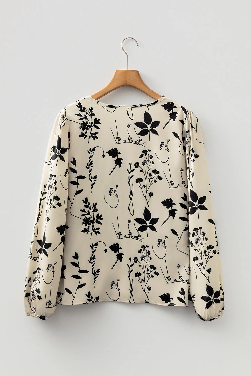 Threaded Pear Women's Abigail Long Sleeve Blouse Top
