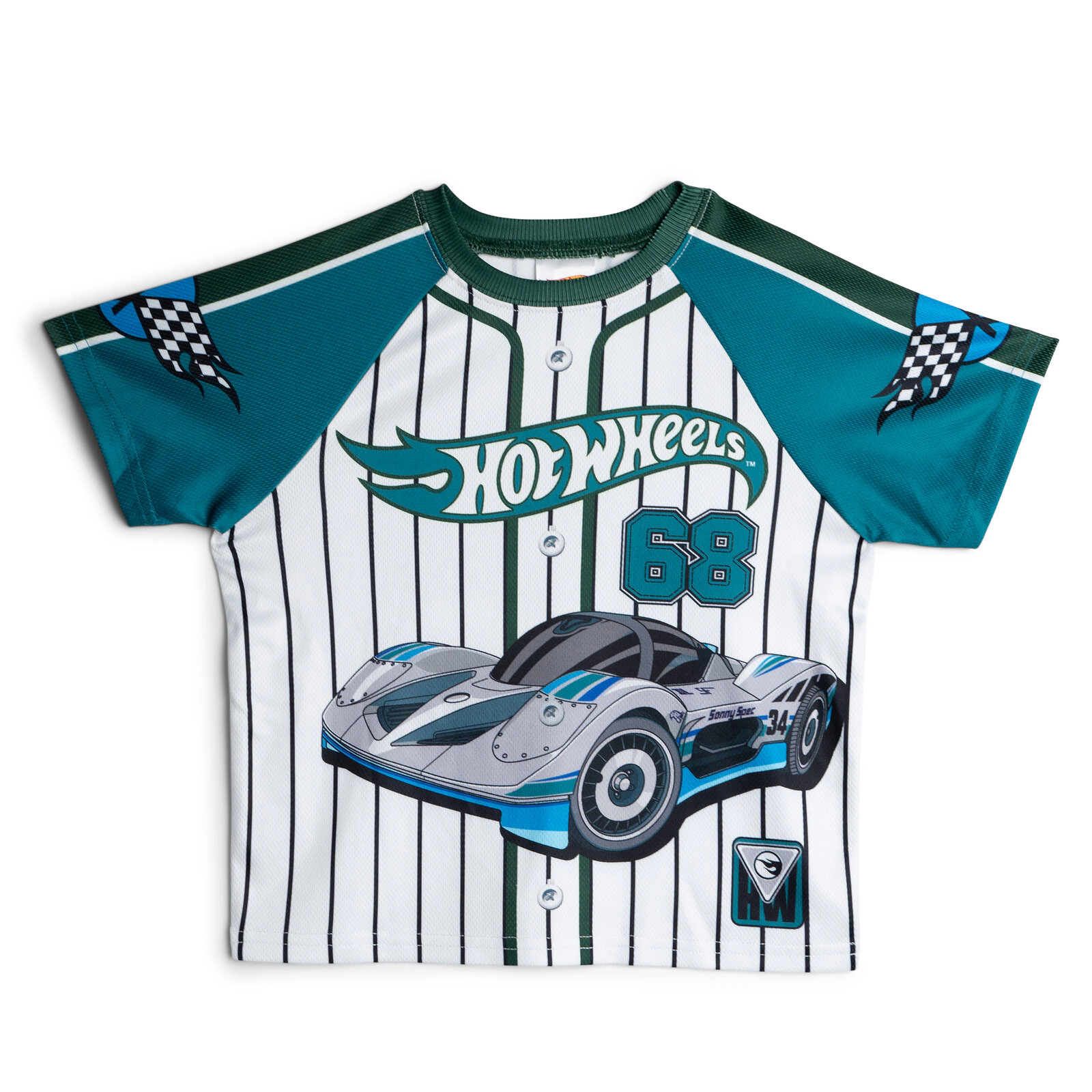 Hot Wheels Boys' Athletic 2-Piece T-Shirt and Shorts Set