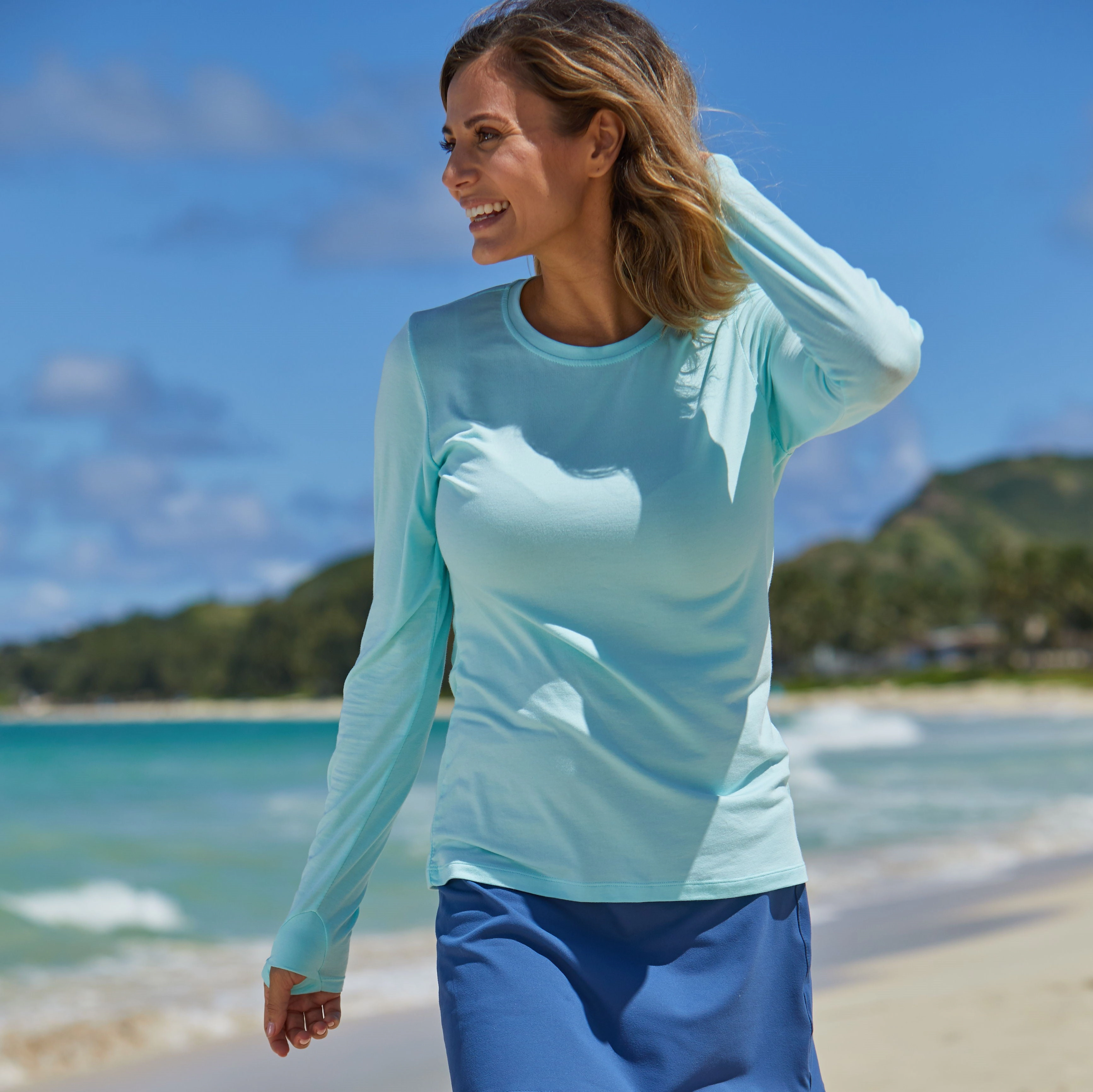 UV Skinz Women's Long Sleeve Everyday Tee