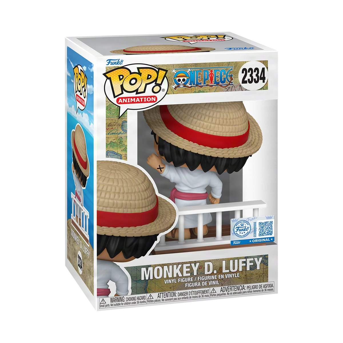 Funko Pop! One Piece Straw Hat Pirates: Monkey Luffy #2334