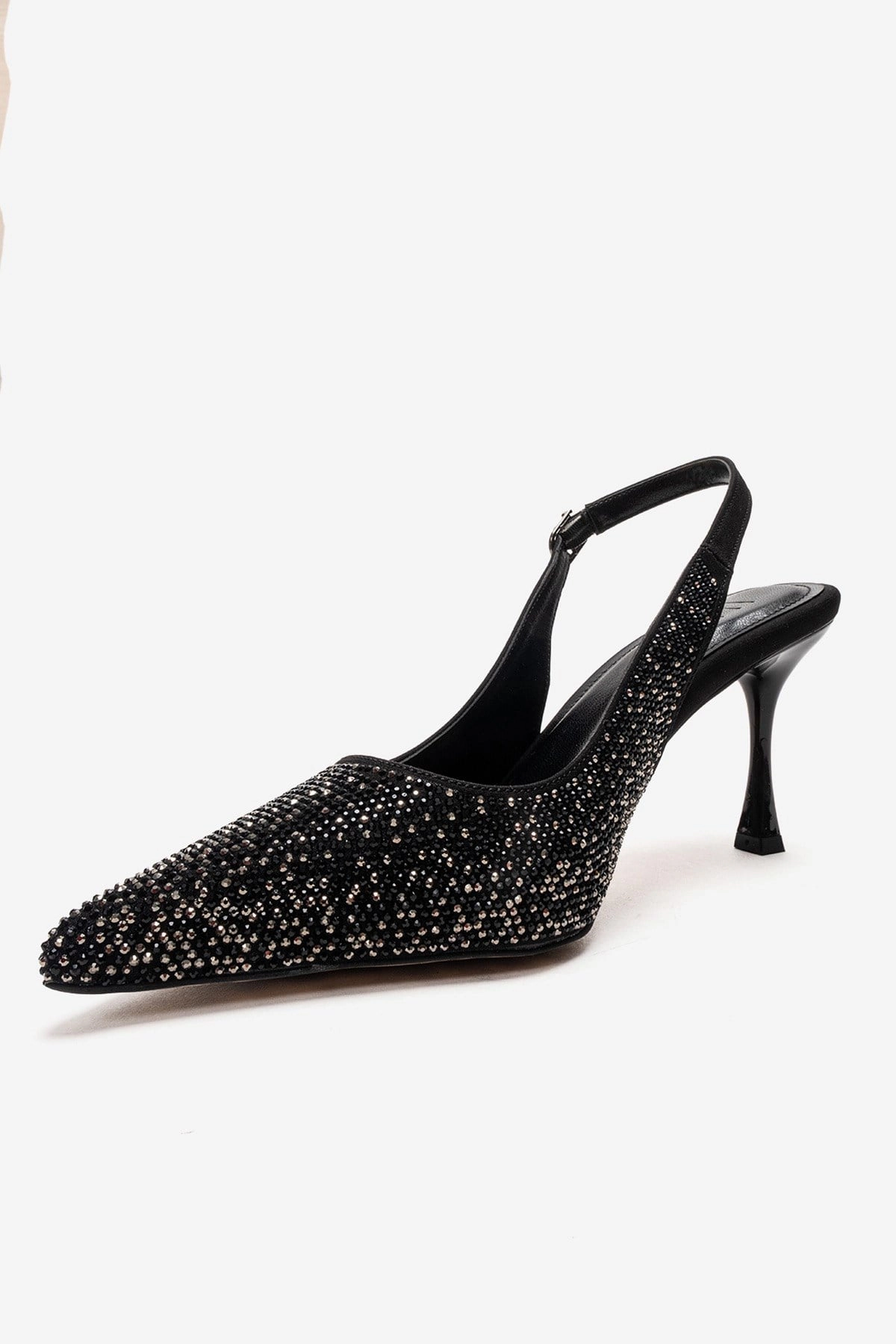 Prologue Shoes Womens Johanna Slingback Embellished Stiletto Pump