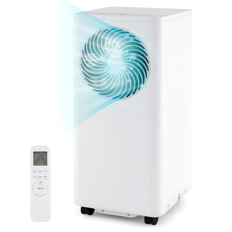SUGIFT White 8200-BTU 350-sq ft 3-in-1 Stand Up Portable Air Conditioner with R32 Refrigerant and Remote