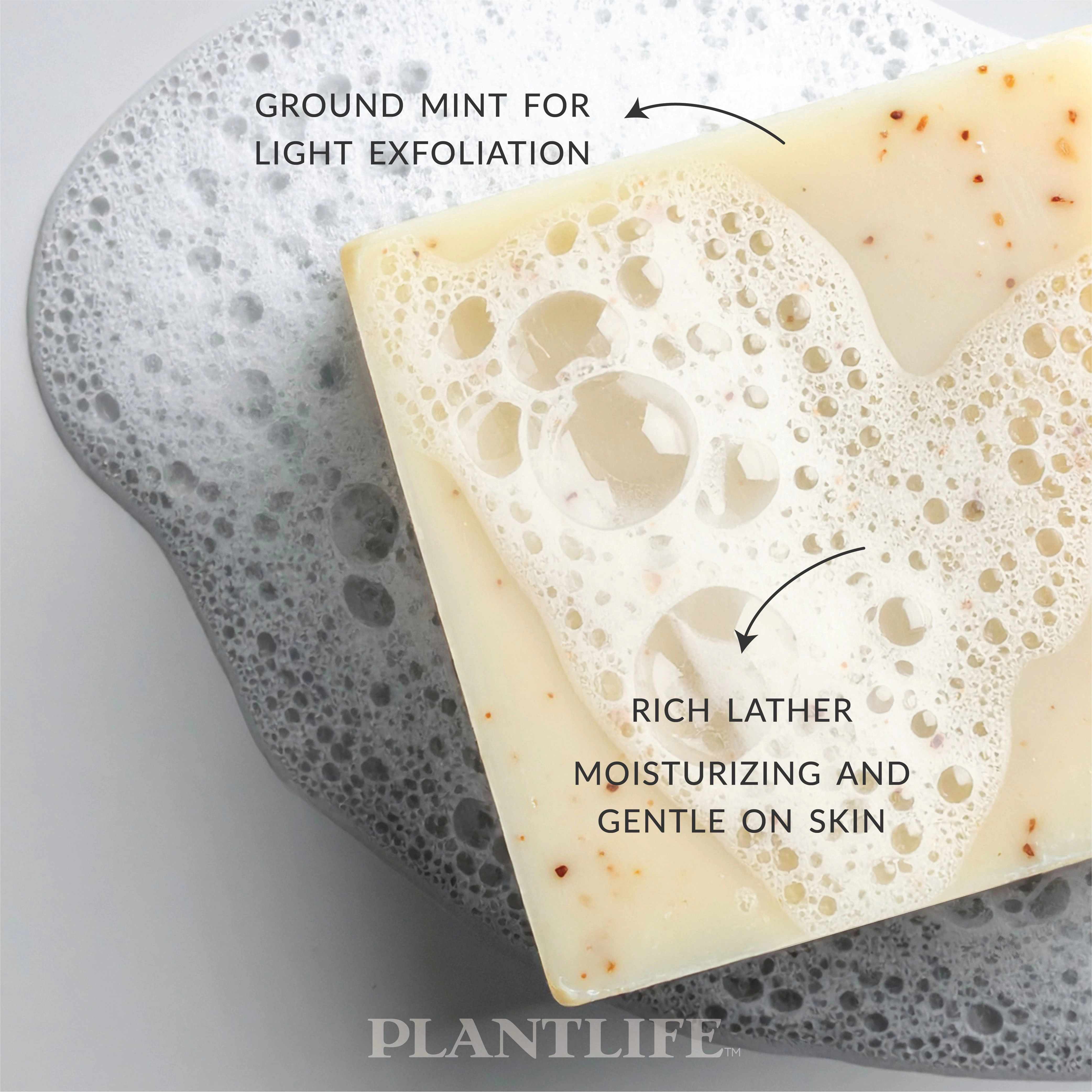 Plantlife Double Mint Aromatherapy Herbal Soap