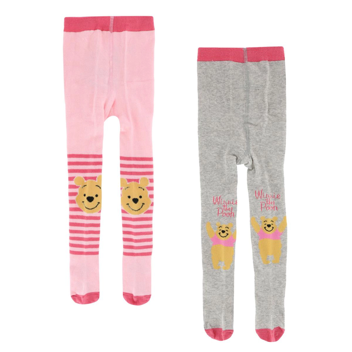 Textiel Trade Infant Disney's Winnie the Pooh Baby Balloon Tights (2 Pack)