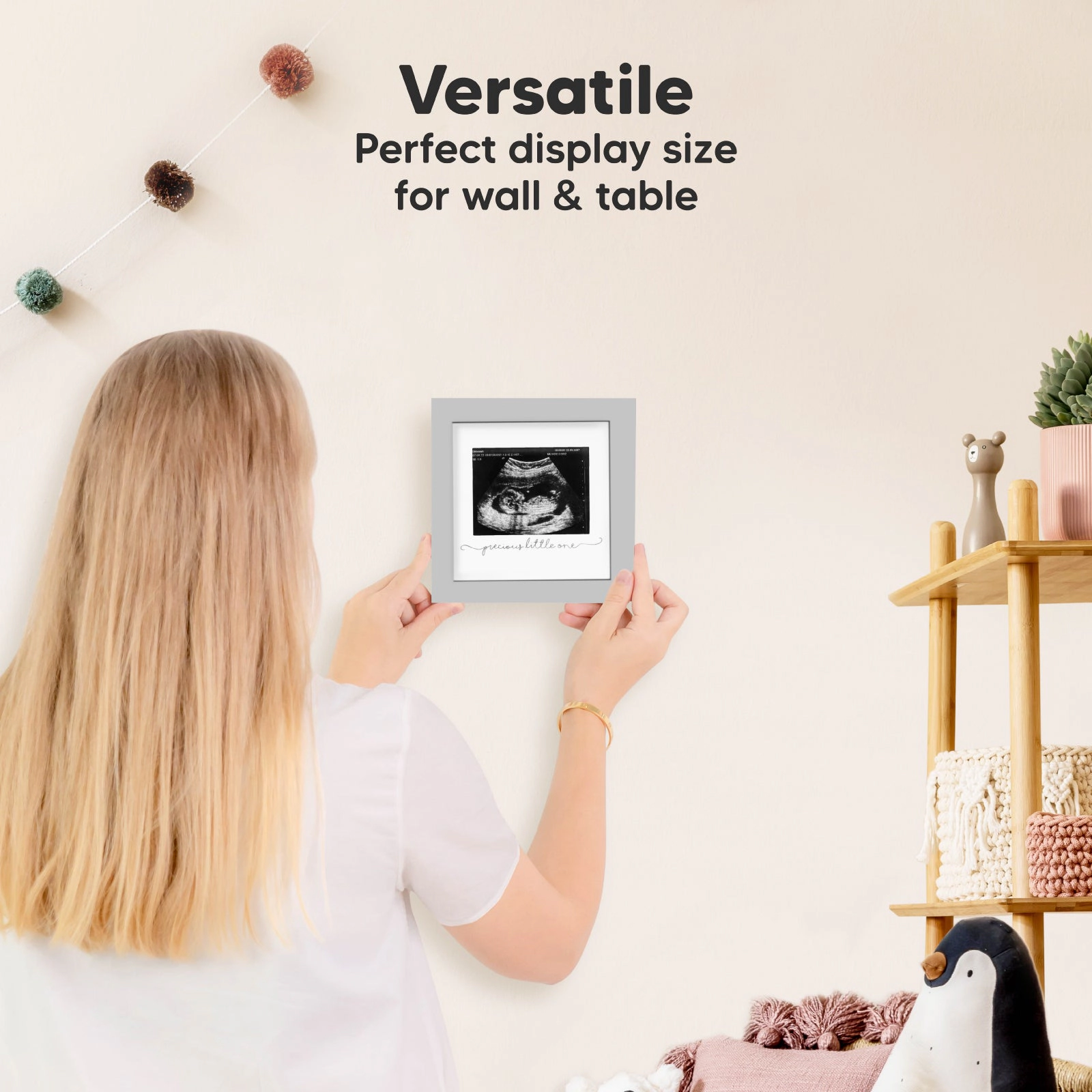 KeaBabies Solo Baby Sonogram Frame