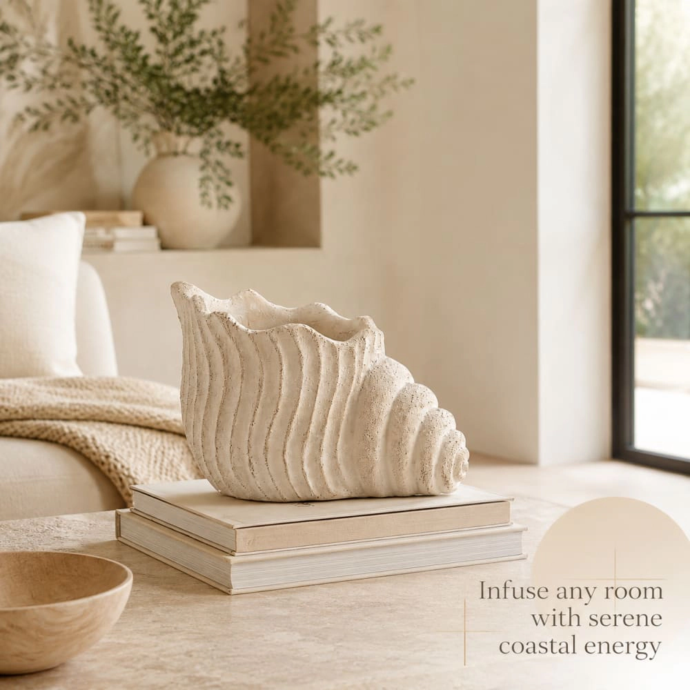WOW PIONEER Solid Cement Garden Planter Pot