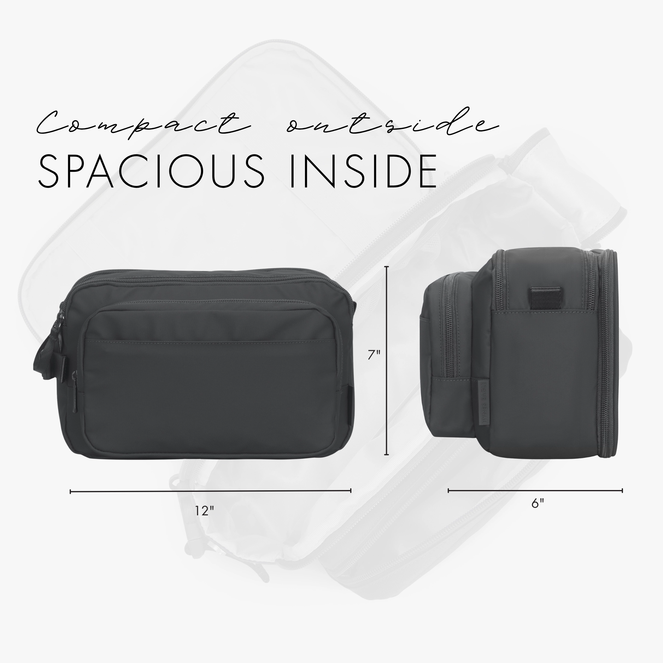 Hynes Eagle Men's Travel Essentials Toiletry Bag