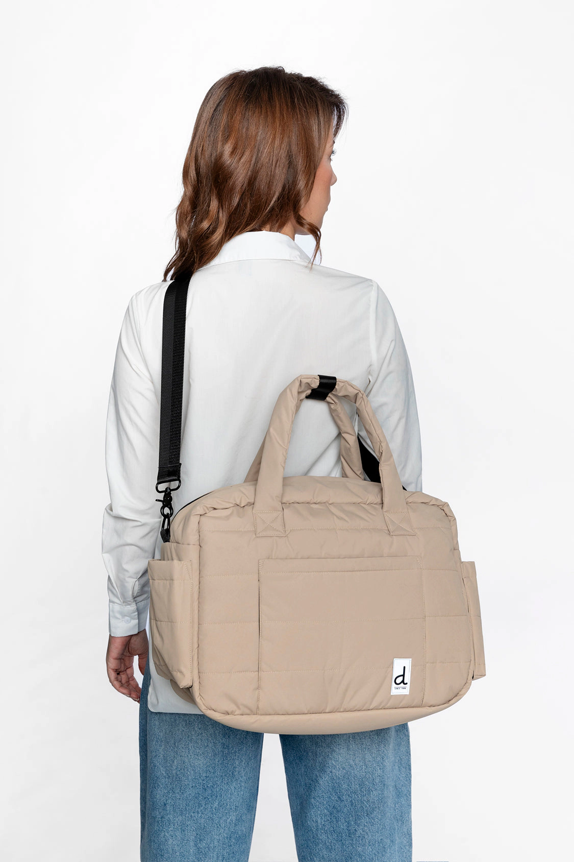 Deux par Unisex Water-Repellent -Compartment Diaper Bag with Changing Mat