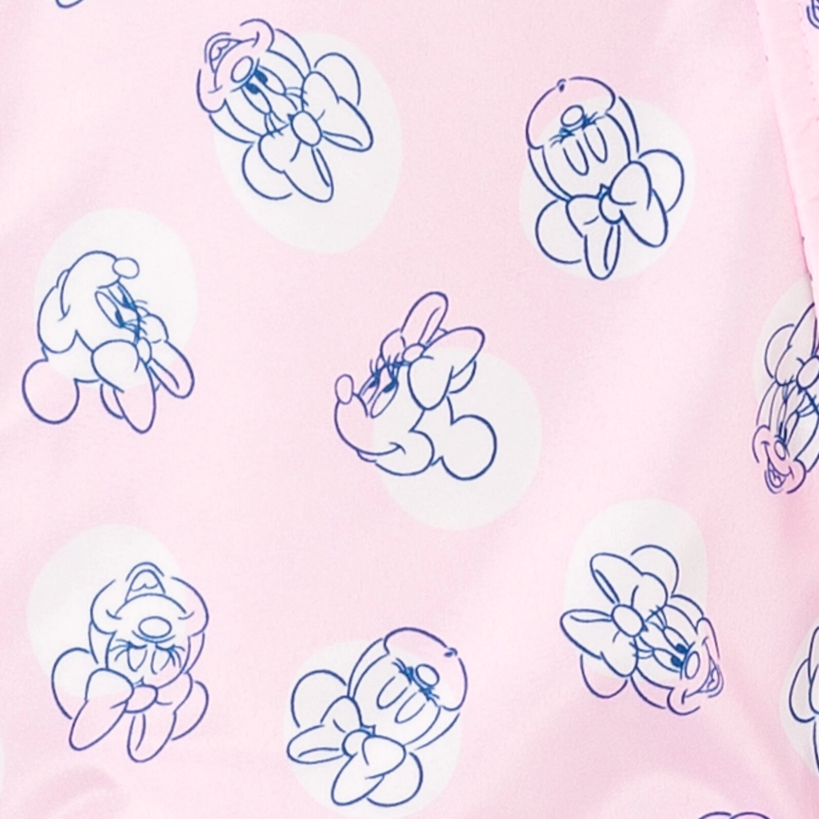 Disney Minnie Mouse Baby Girls' Hooded Footed One Piece Pram