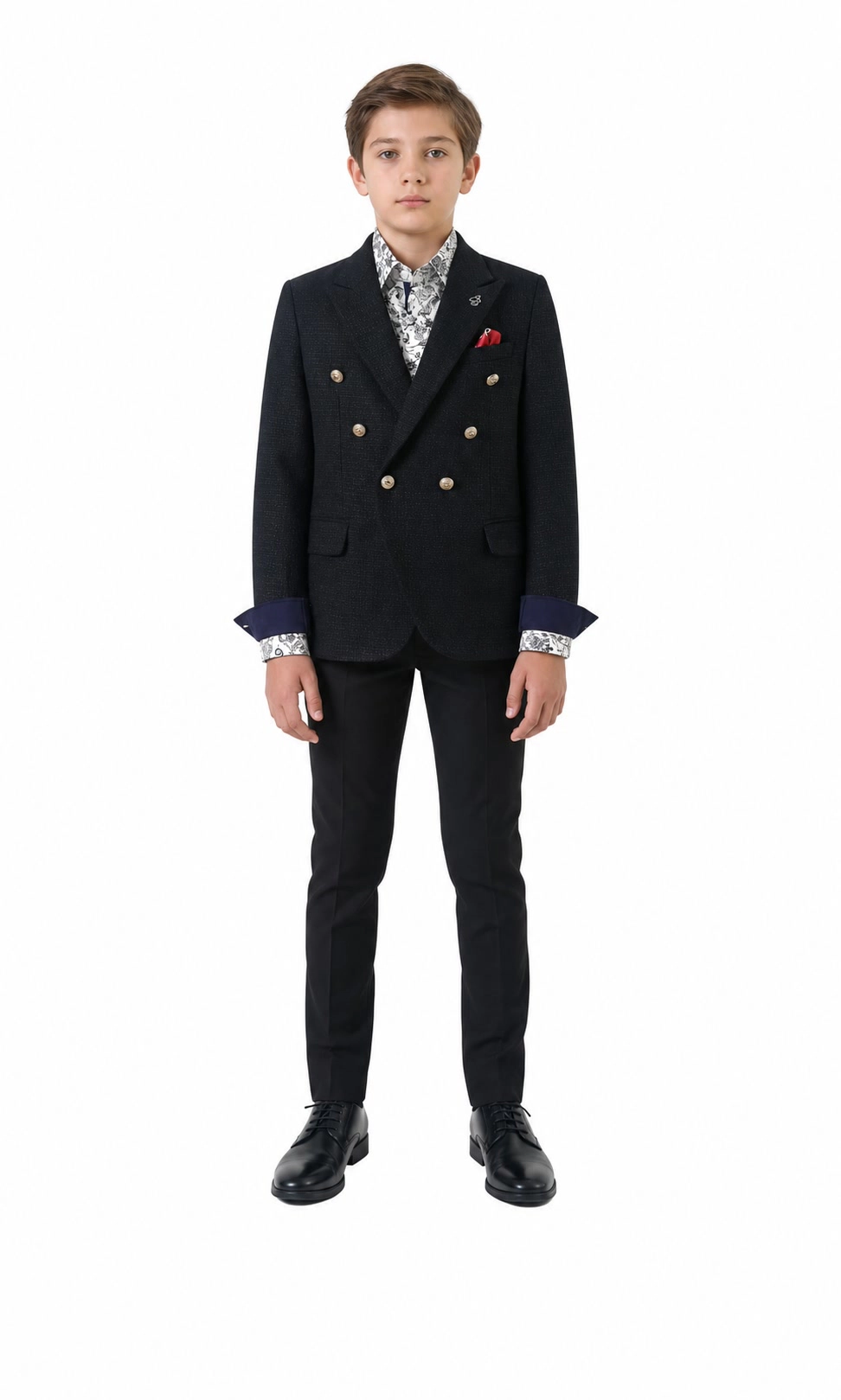 Elie Balleh Boys Slim Fit Elegantjacket