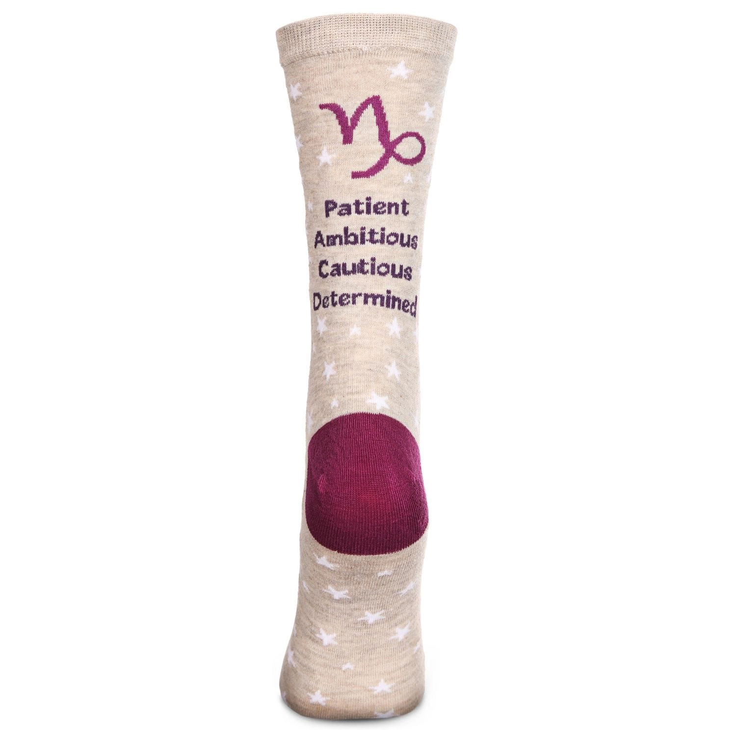 MeMoi Women's Capricorn Zodiac Sign Crew Socks
